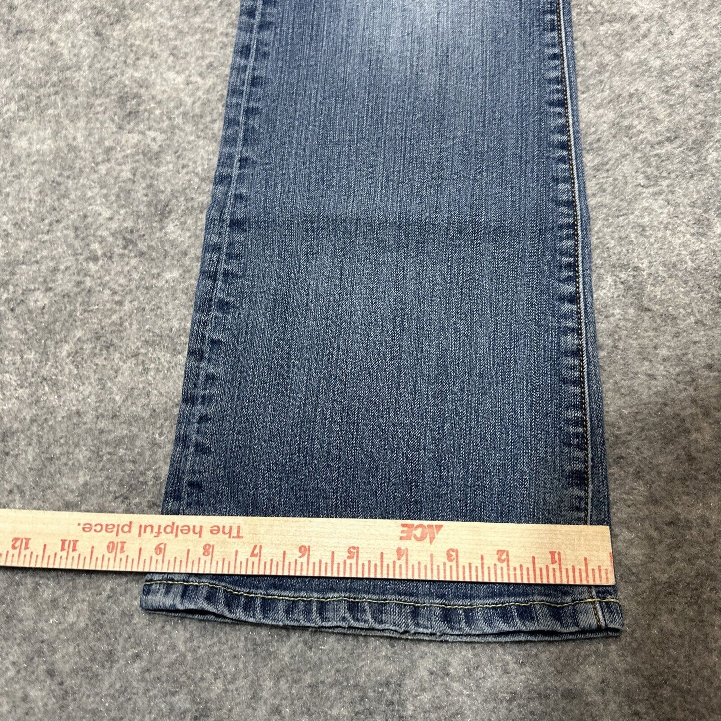Vintage Vigoss Women's Bootcut Jeans Size 9/10 Blue Medium Wash Denim