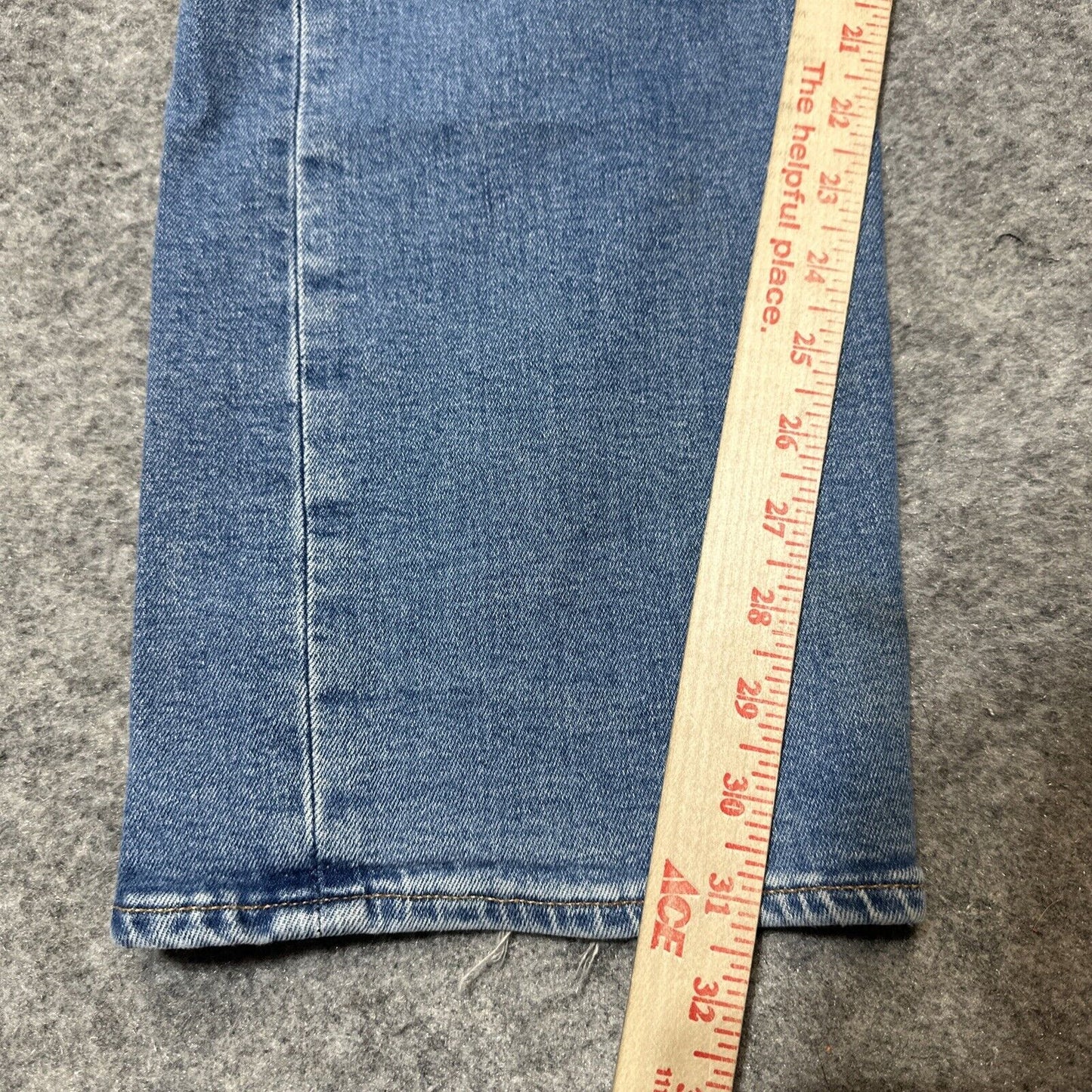 Levi's 501XX Original Fit Men's Straight Work Jeans Size 36x32 Blue Light Denim