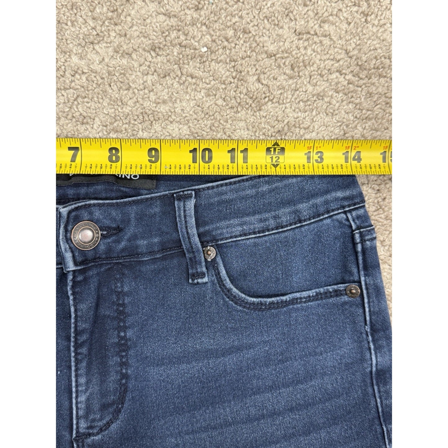 Bandolino Jeans Women's Size 4 Blue Medium Wash Skinny Jeans