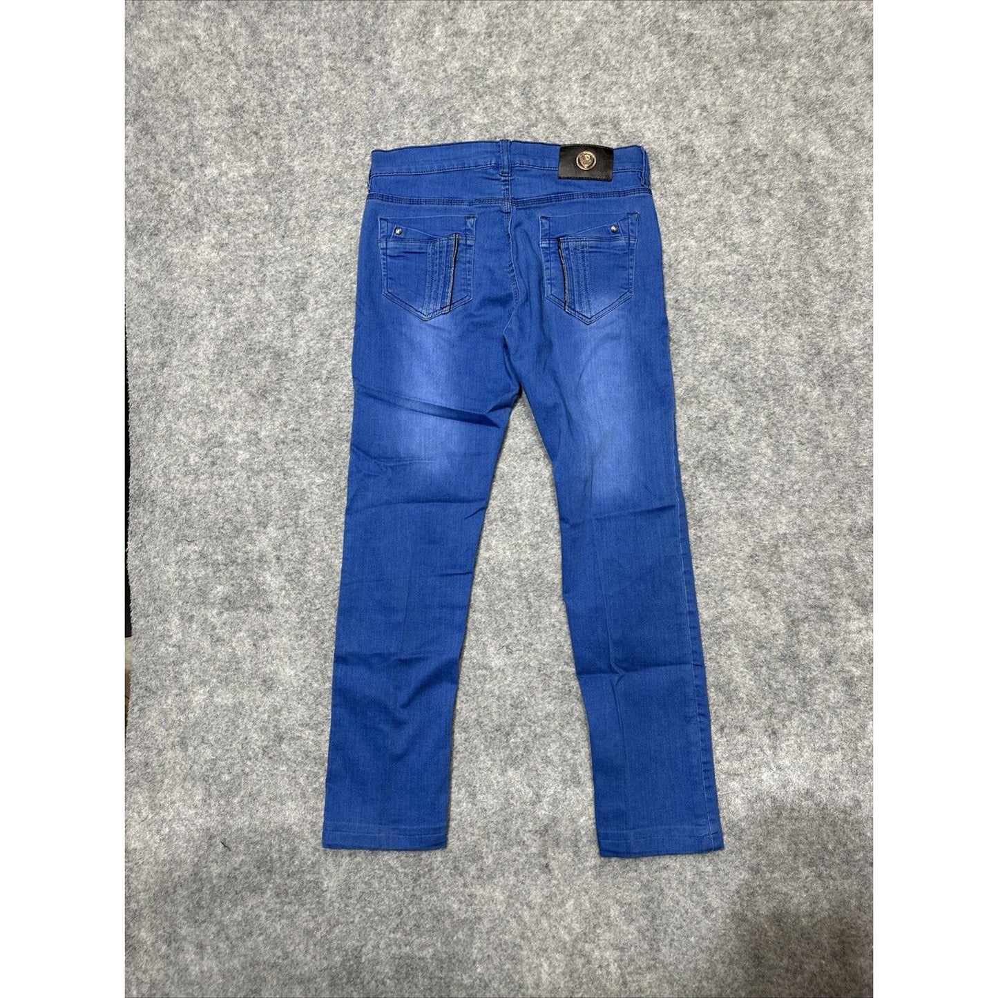 Diesel Blue Star Men's Straight Jeans Size 33 Blue Dark Wash Denim