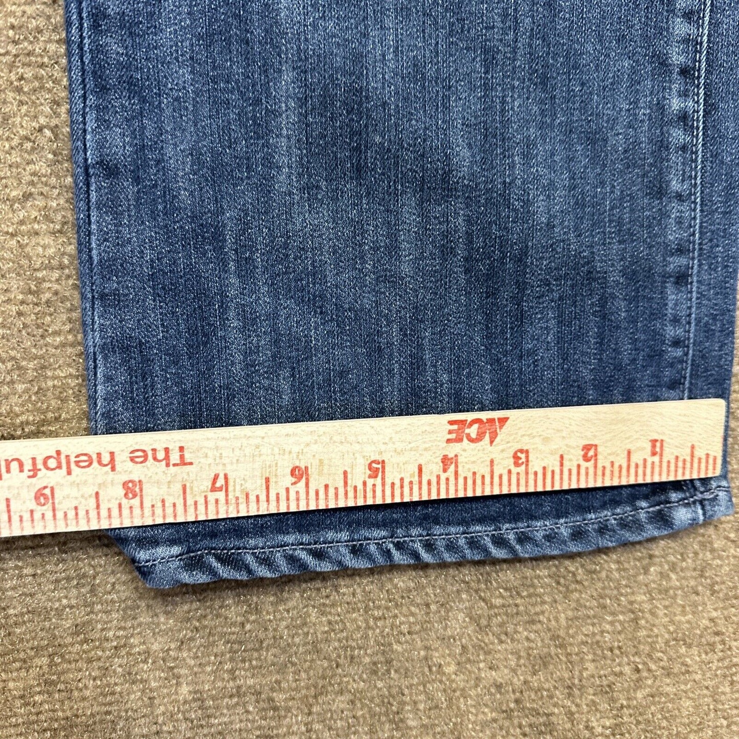 Paige Pacific Heights Bootcut Jeans Womens Sz 27 Blue Dark Wash Denim