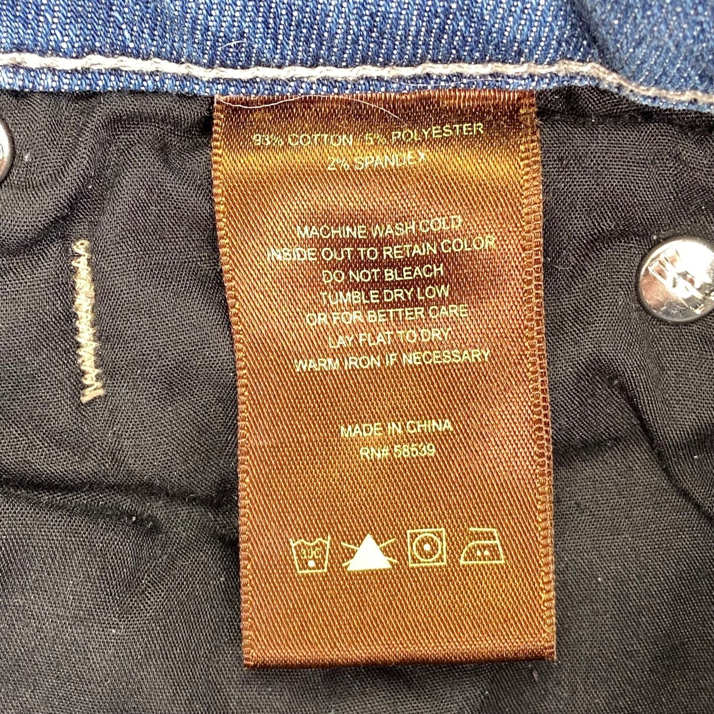 KUT From The Kloth Skinny Jeans Women's Size 6 Blue Denim Casual