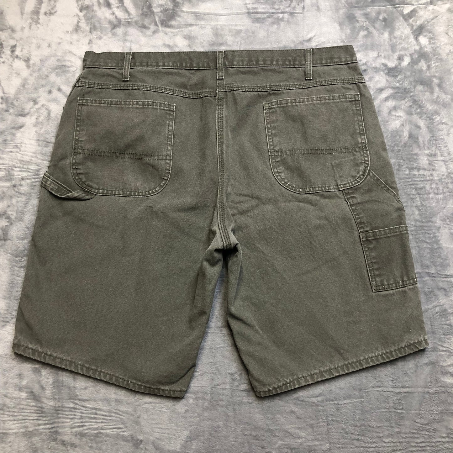 Dickies Canvas Cargo Shorts Men's Size 40 Gray