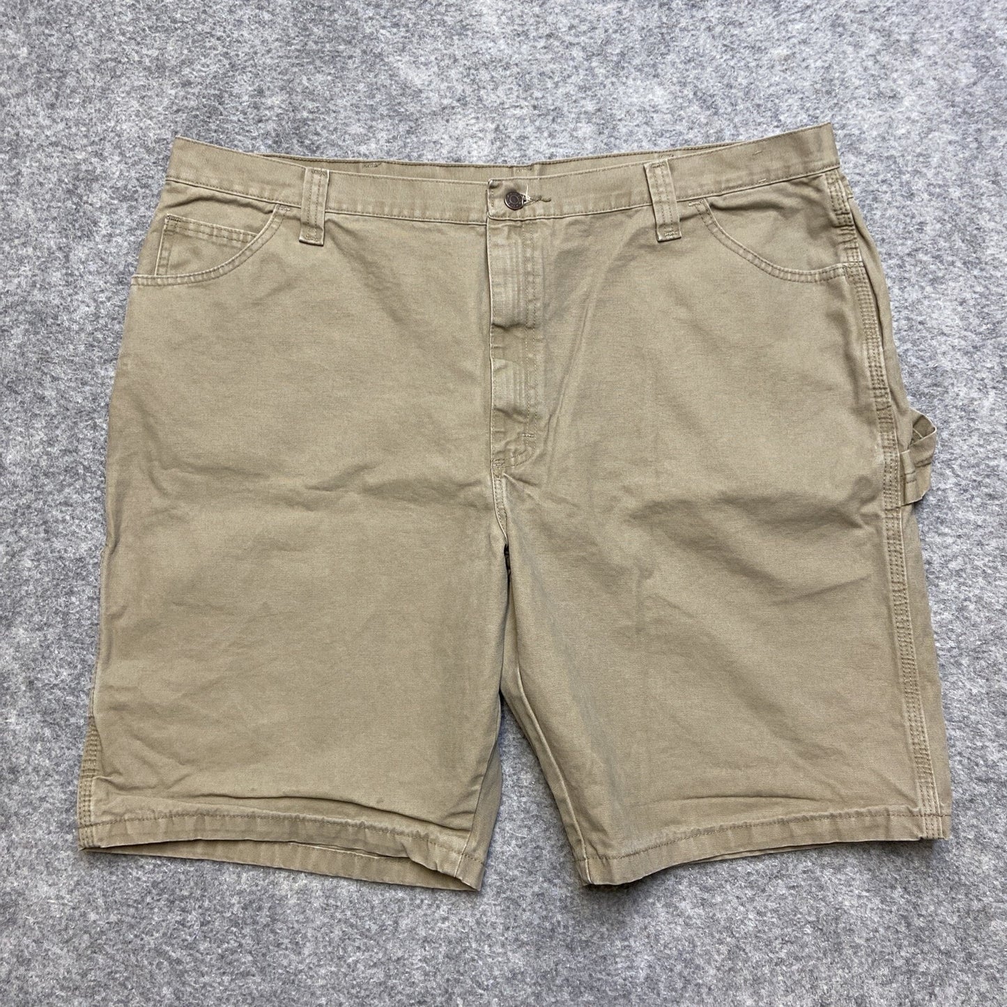 Wrangler Carpenter Shorts Men's Size 42 Brown Tan Work Shorts