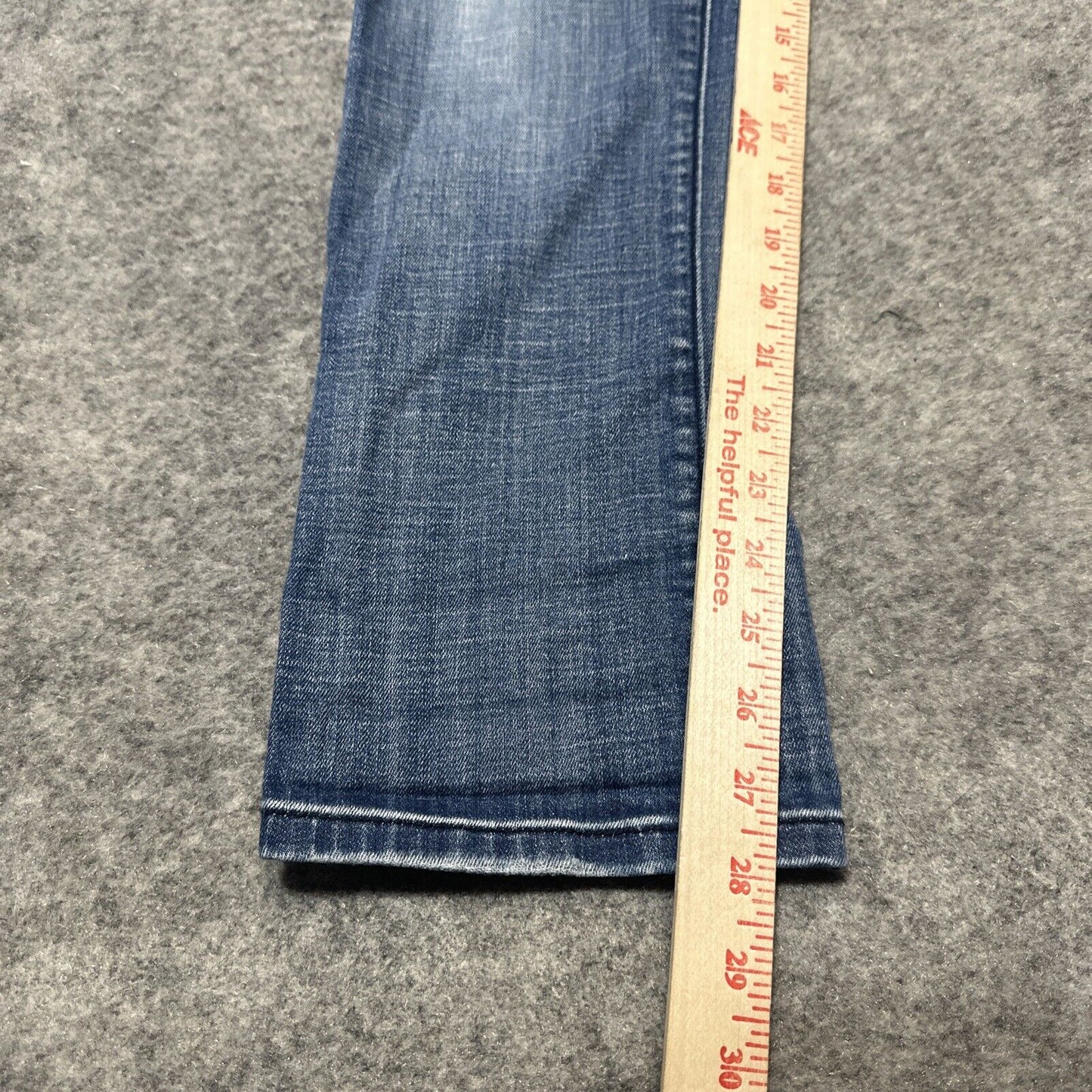 VIGOSS Studio The Thompson Roll Skinny Women's Distressed Jeans Size 31 Blue