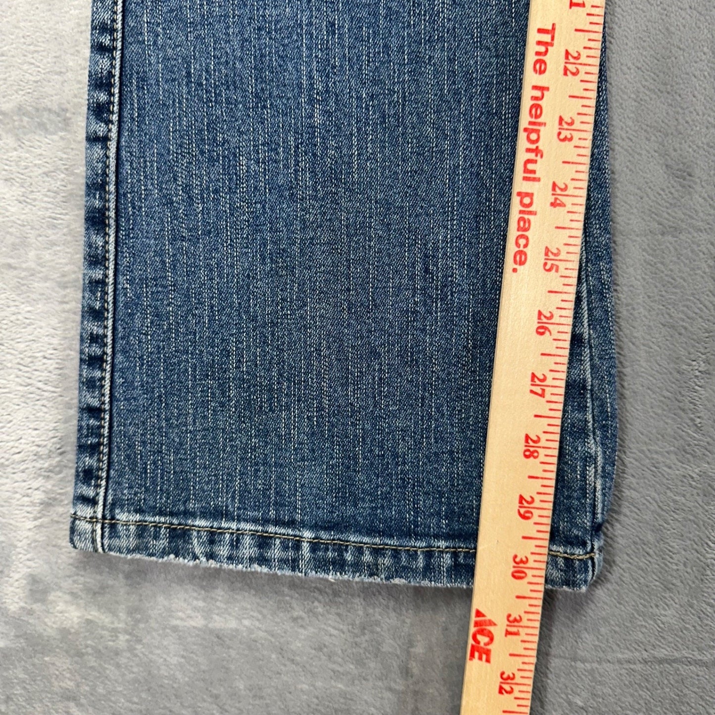 Lee Women's Midrise Bootcut Jeans Size 14M Blue Denim #534424