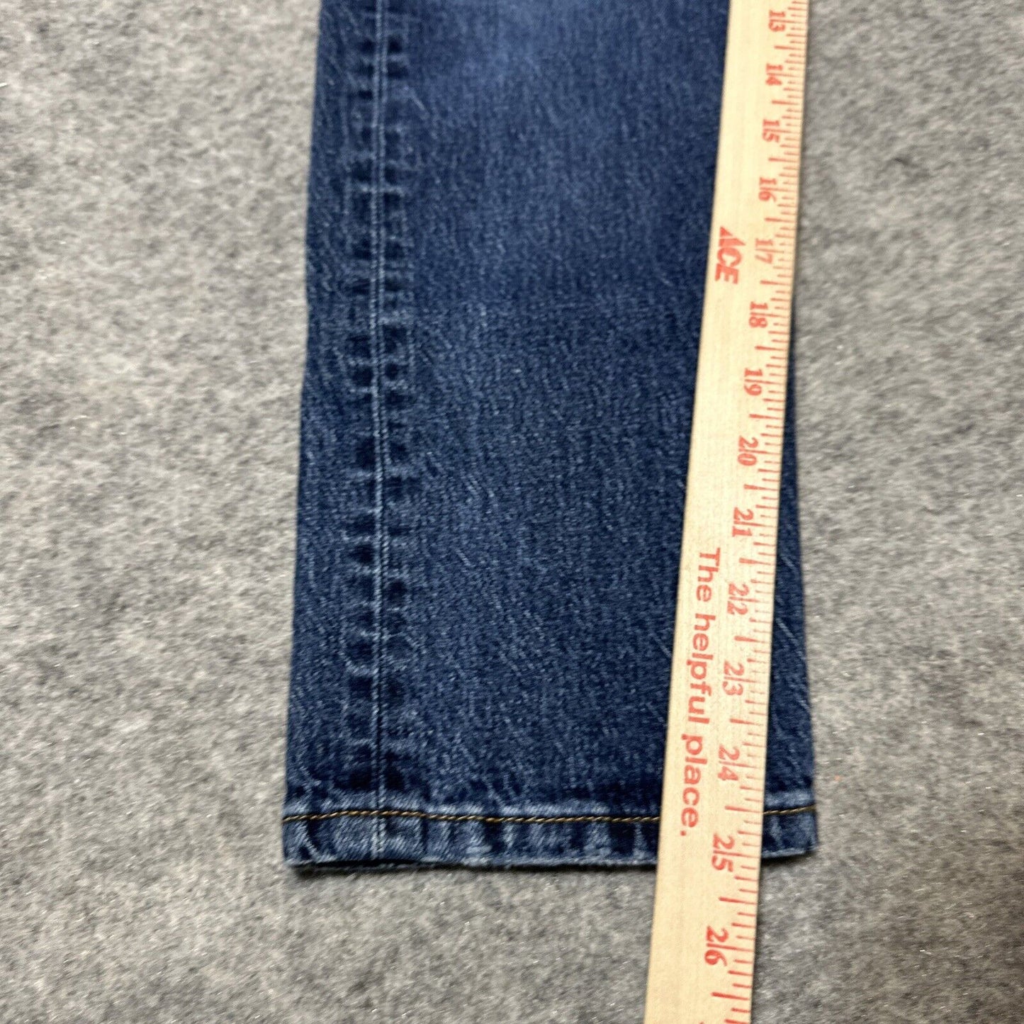 Levi's 501XX Original Fit Boys Distressed Straight Jeans Size 26x26 Blue Denim