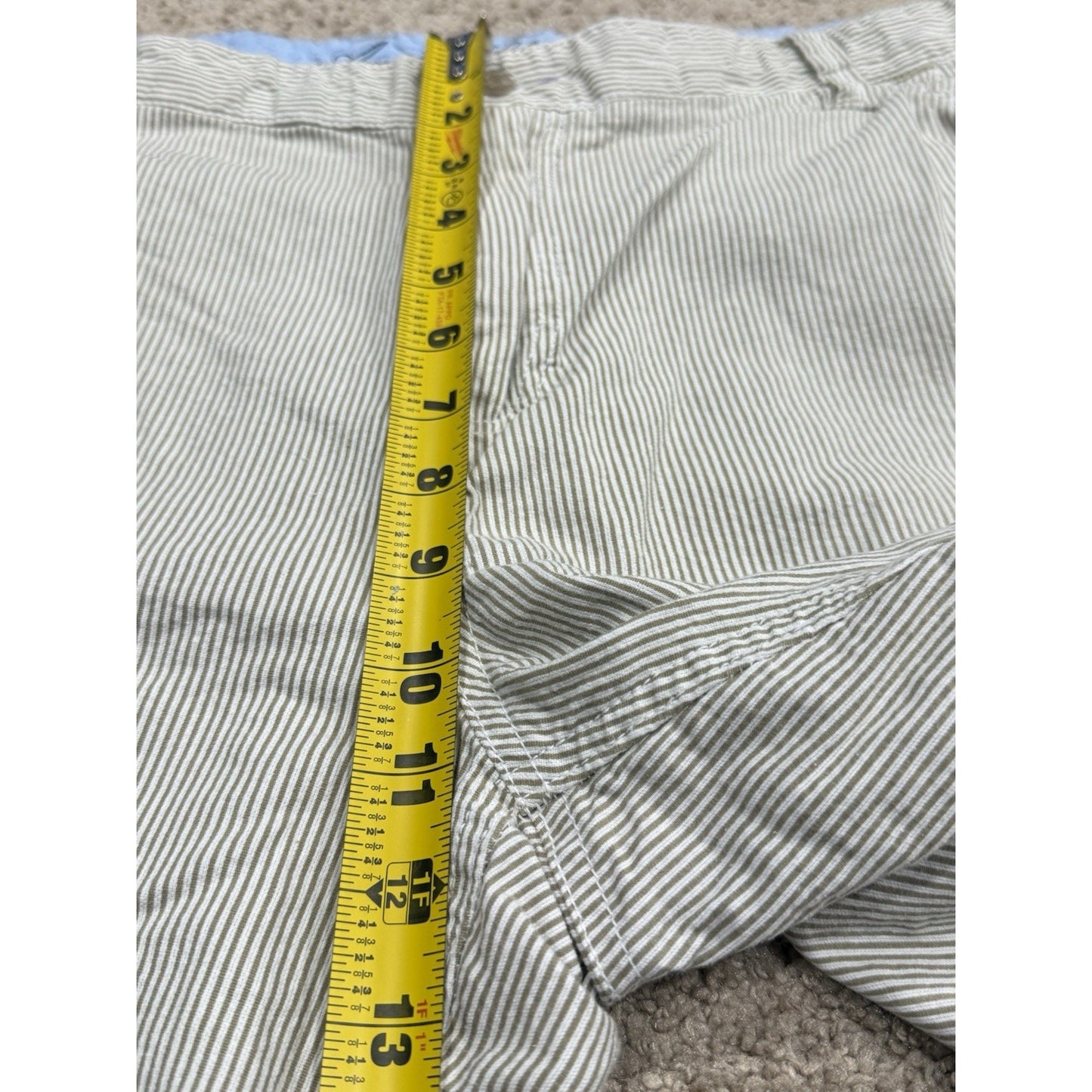 American Classics Russell Simmons Shorts Mens 36 White Striped