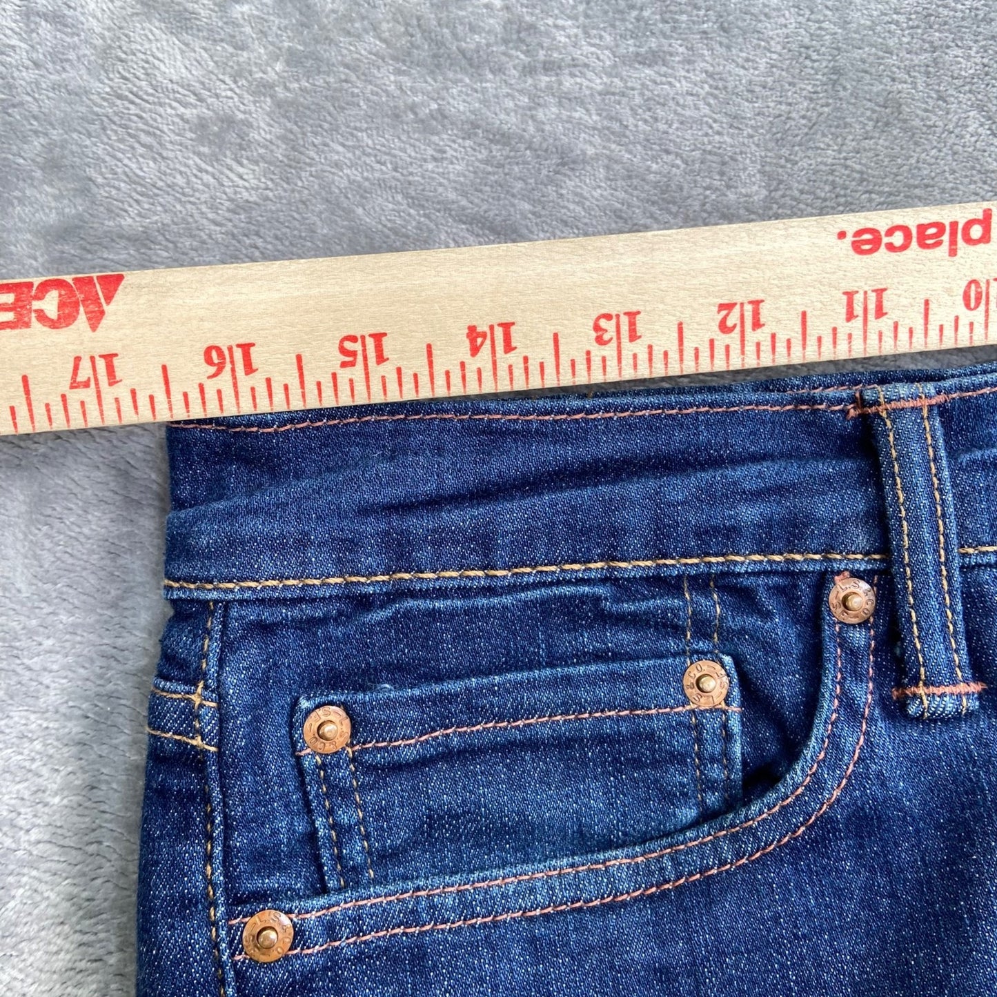 Levi's 541 Athletic Fit Men's Jeans 32x34 Dark Blue Denim Casual