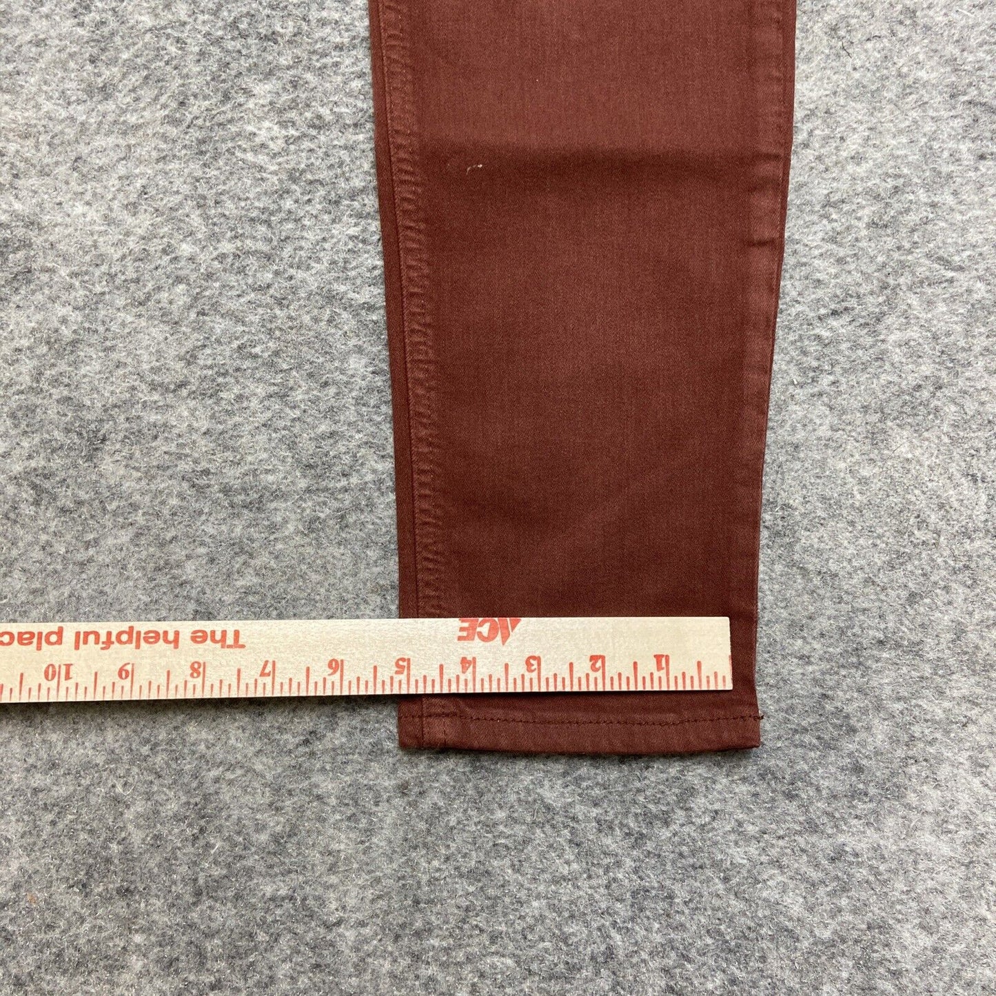 KUT From The Kloth Mia High Rise Fab AB Toothpick Skinny Jeans Women's 12 Red