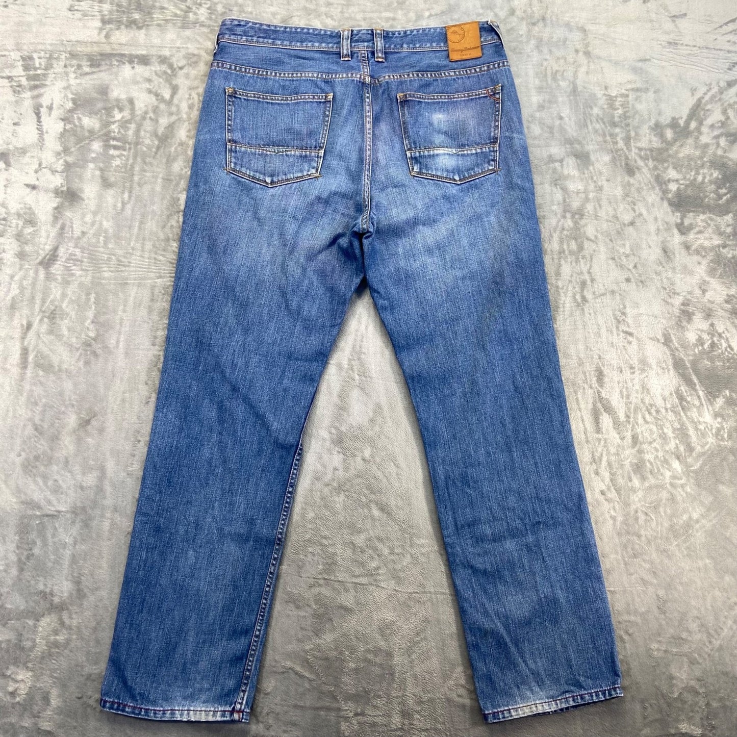 Tommy Bahama Men's Straight Jeans Size 36x32 Blue Denim