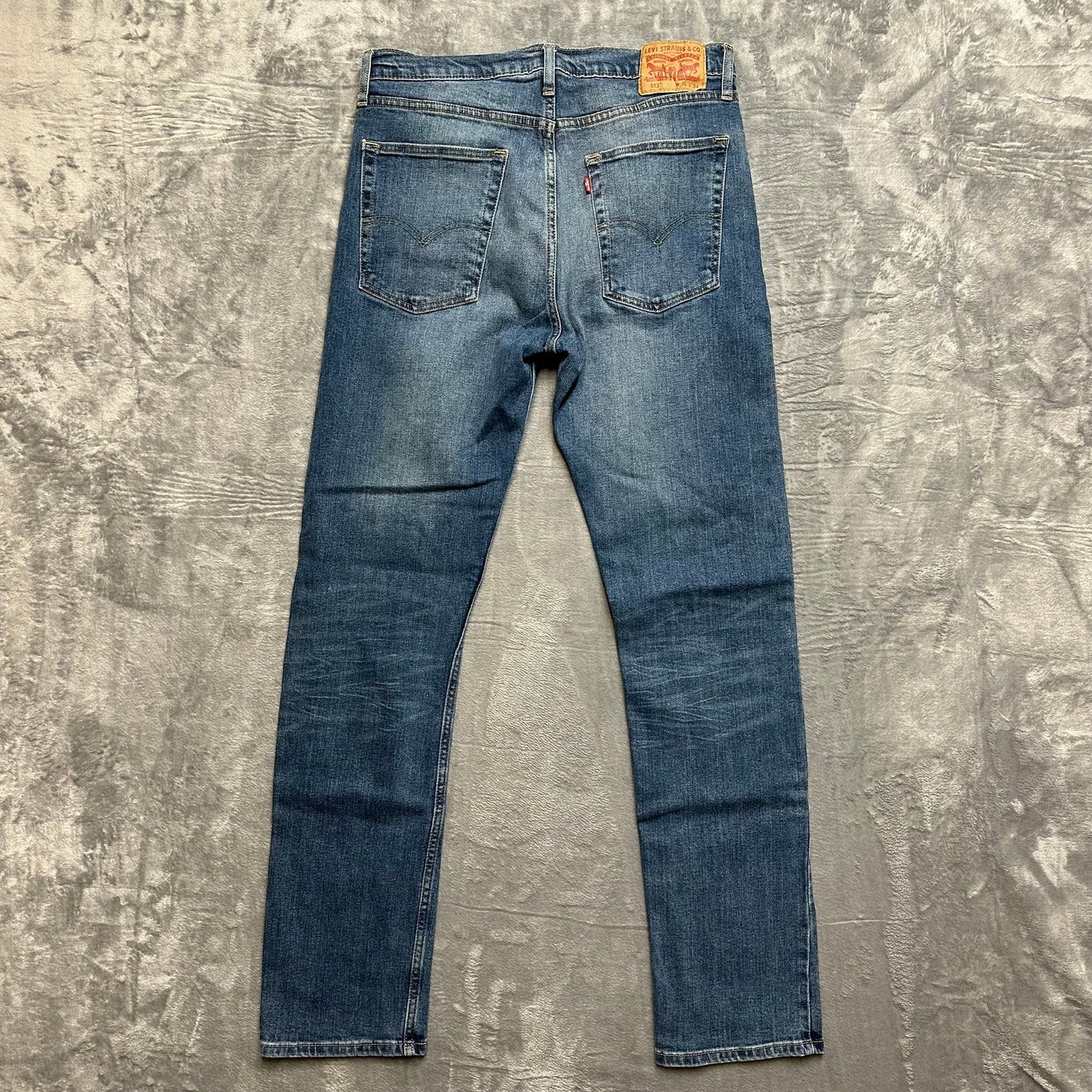 Levi's 517 Straight Jeans Men's Size 36x34 Dark Blue Denim