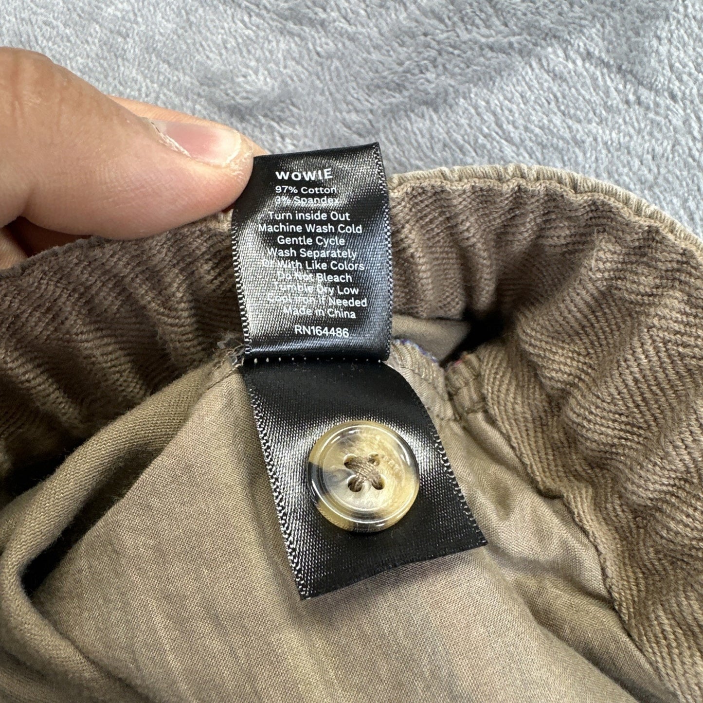 Wowie Joggers Sweatpants Southwestern Men's Size S Khaki Brown