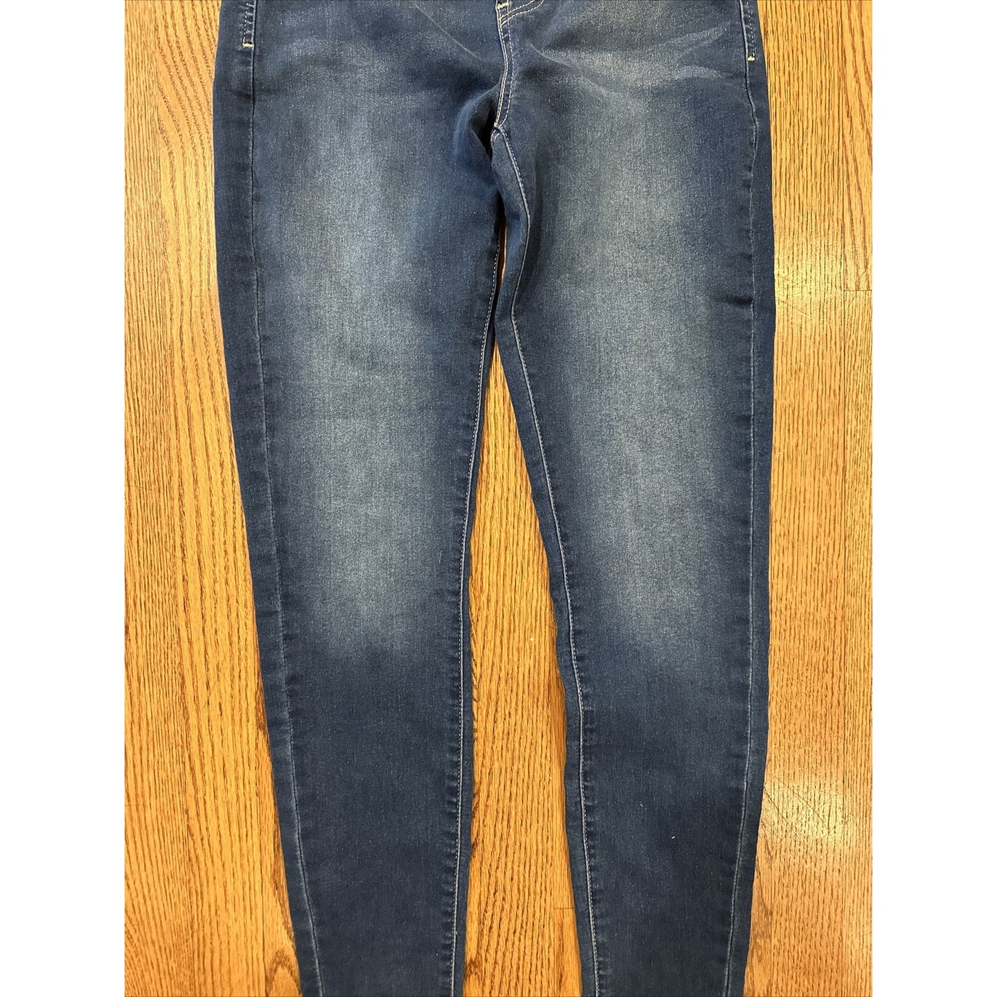 Signature by Levi Strauss Shaping Pull-On Skinny Blue Denim Jeans Size 4M