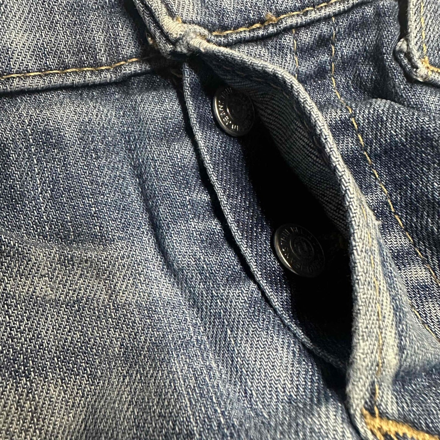 True Religion Men's Distressed Ripped Skinny Jeans Size 29 Blue Medium Wash