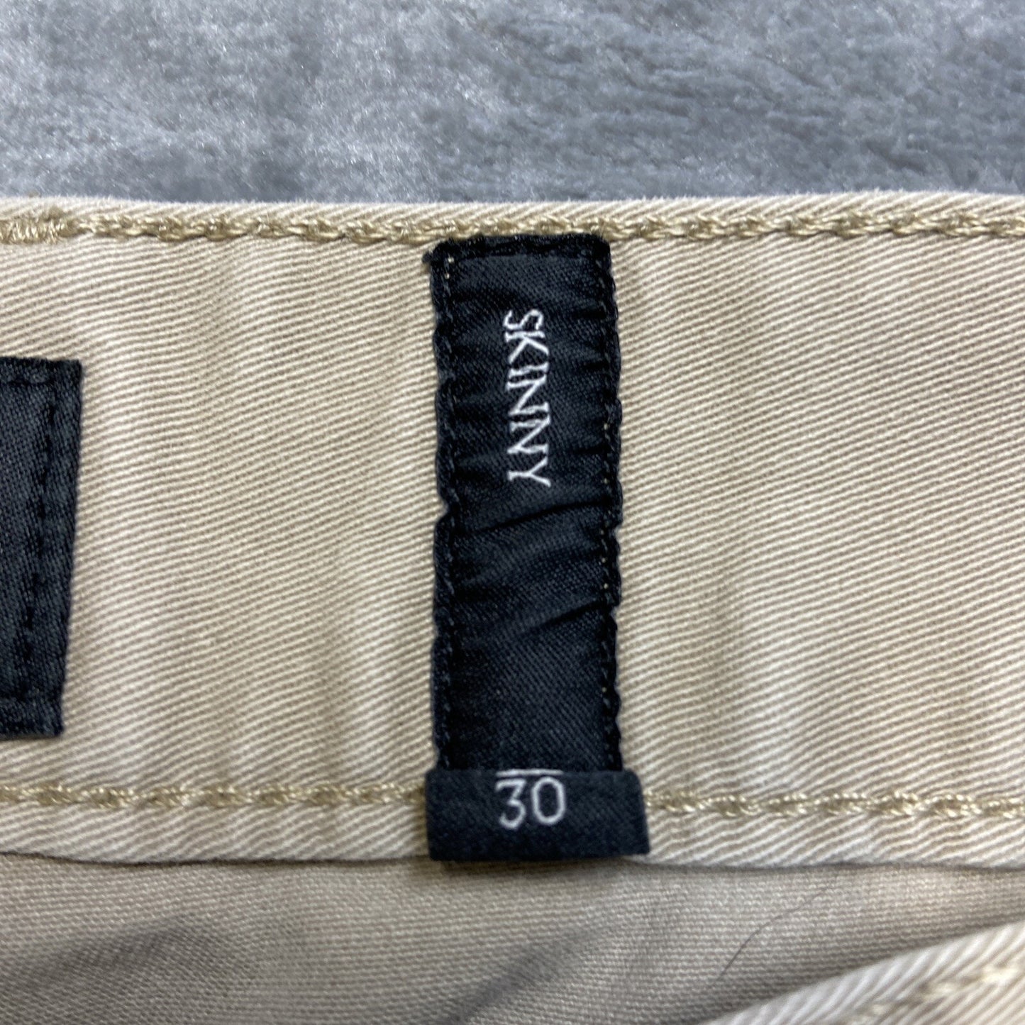 XXX RUDE Skinny Jeans Men’s Size 30x29 Beige Pants