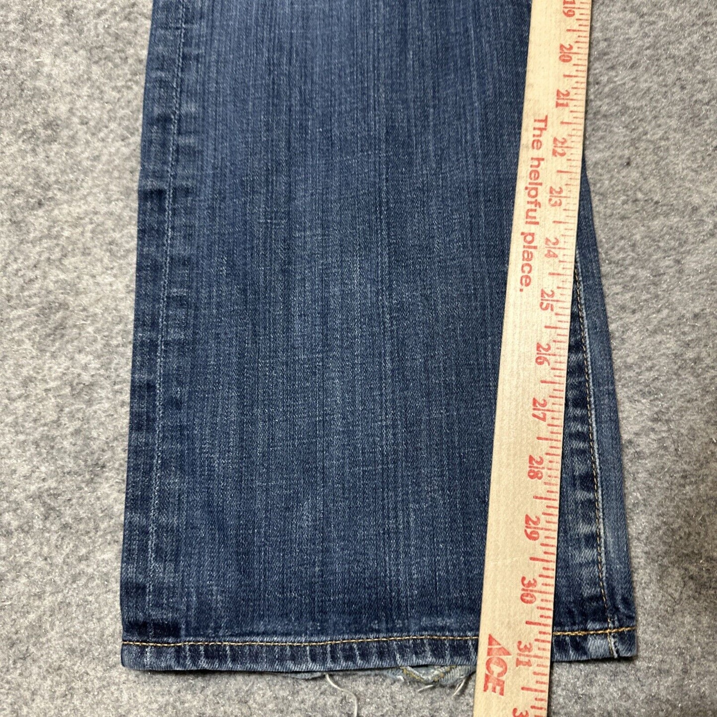 AG Adriano Goldschmied Distressed The Protege Straight Jeans Men's 32x32 Blue