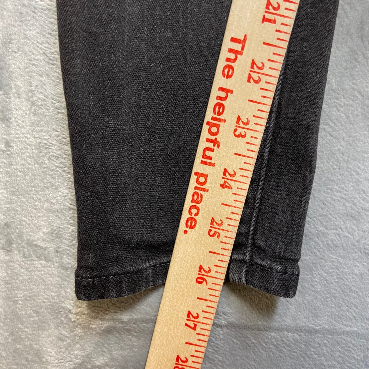 Gap Universal Legging Jeans Women's Size 2/26R Black Denim EUC