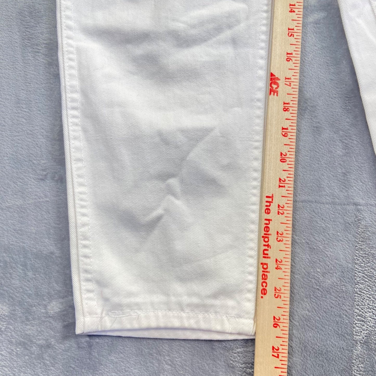 Vintage Lee Women's Tapered Jeans Size 11 White