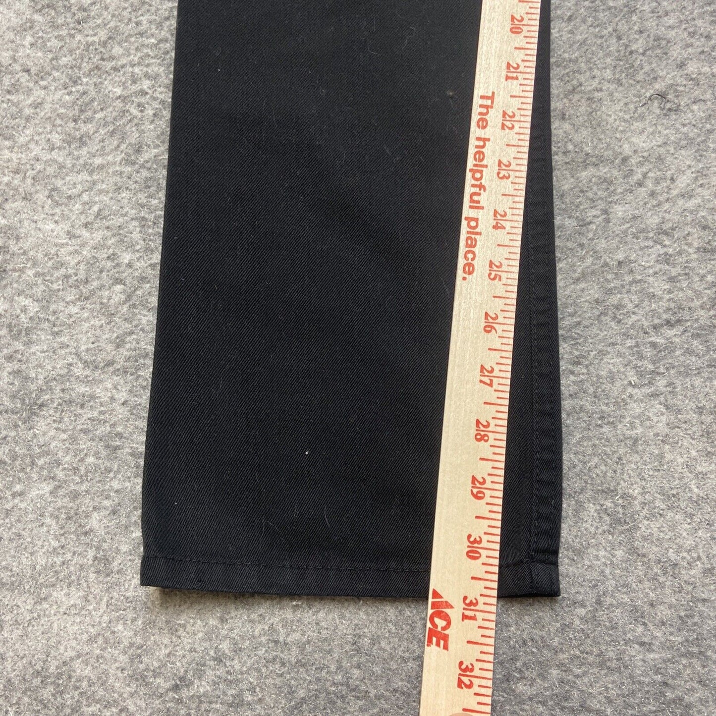 O'Neil Straight Fit Chino Pants Men's Size 28 Black Casual Pants