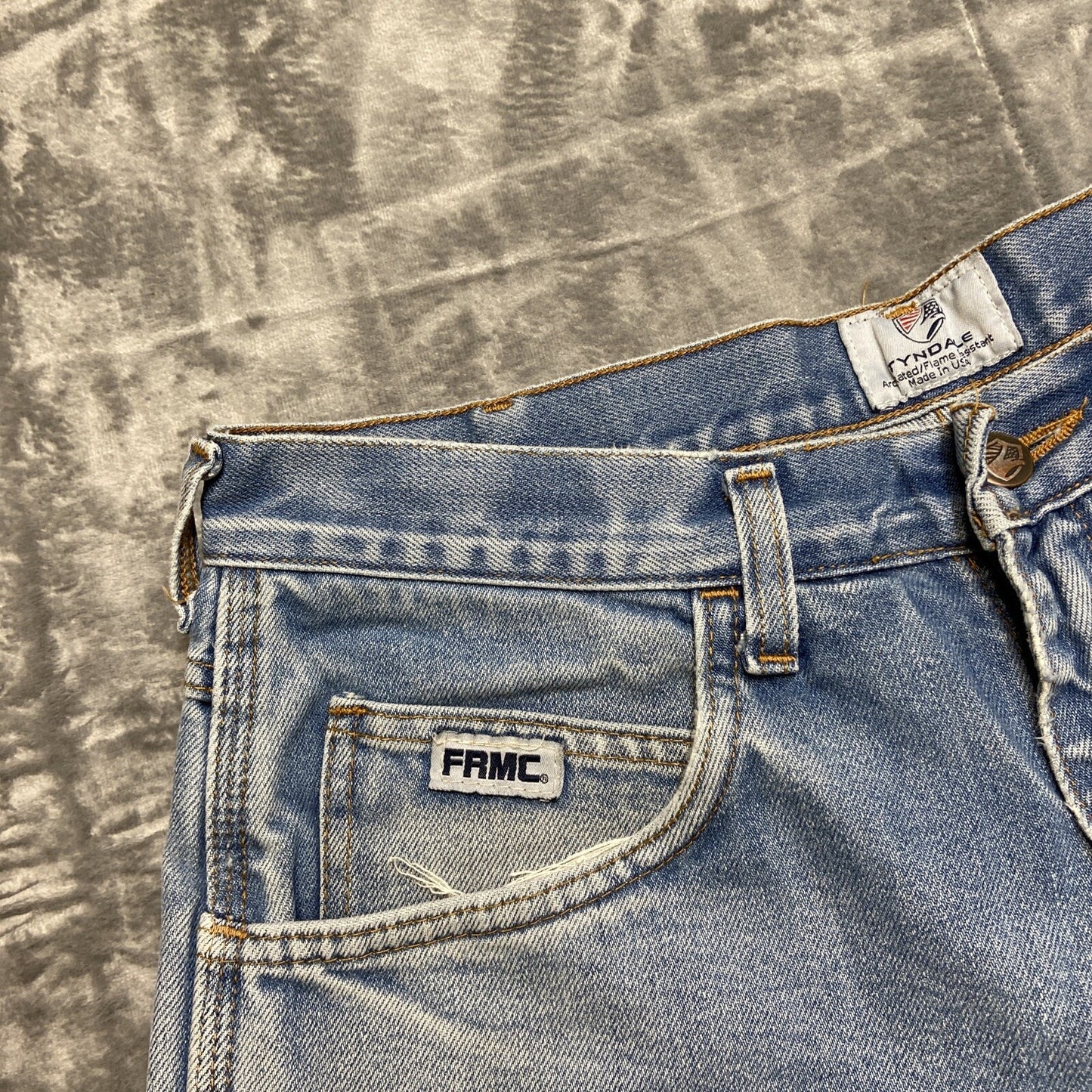 Tyndale FRMC Relaxed Jeans Men's Size 33x30 Blue Denim