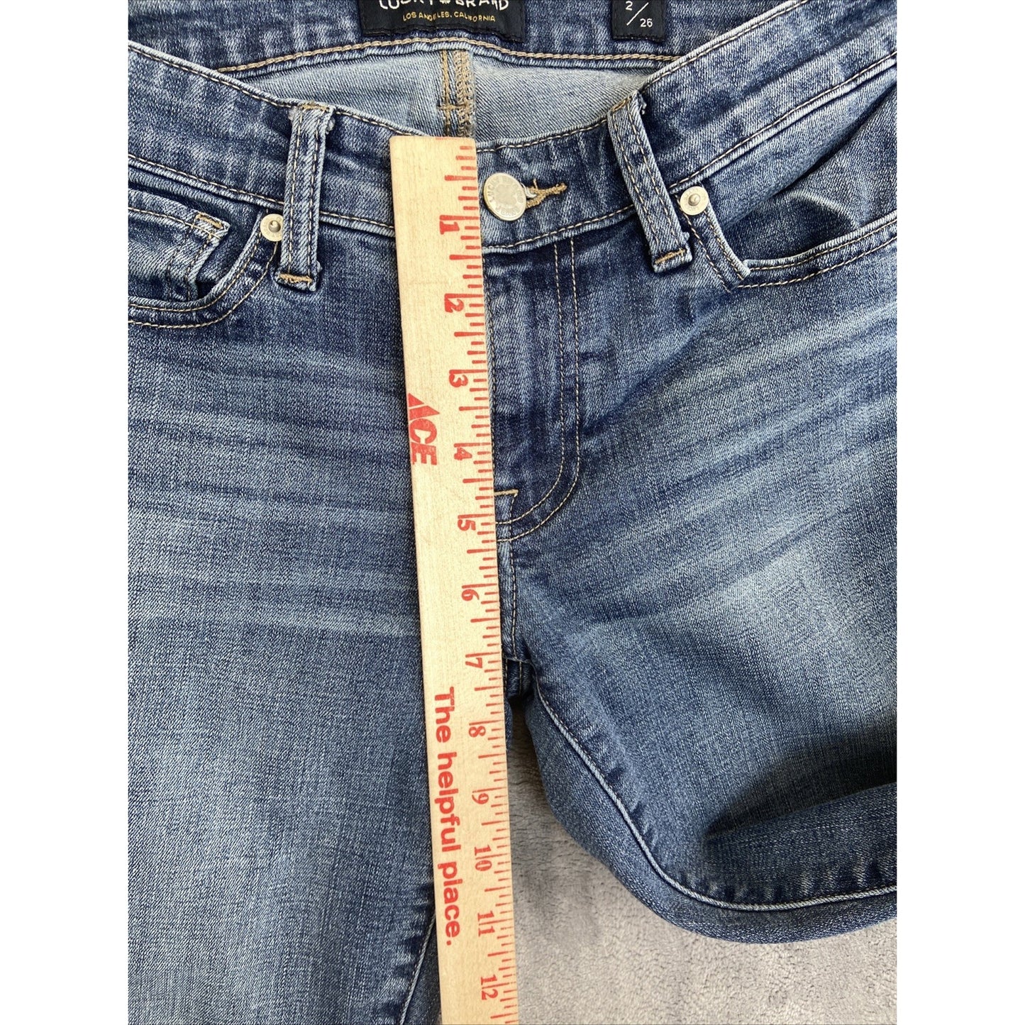 Lucky Brand Stella Skinny Jeans Women's Size 26 Blue Denim