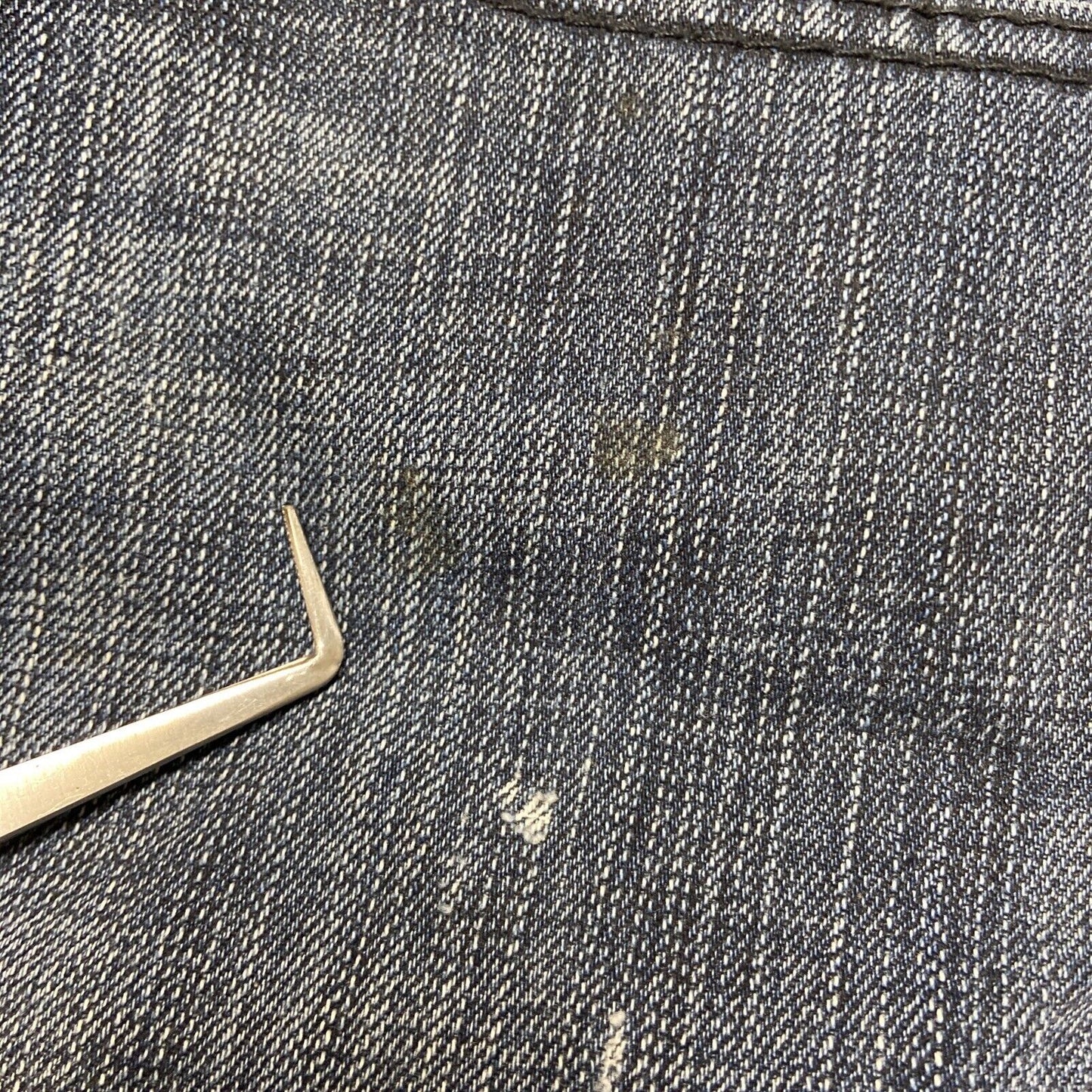 Levi's 514 Slim Straight Jeans Mens Size 29x30 Western Dark Wash Zip Pocket Rare