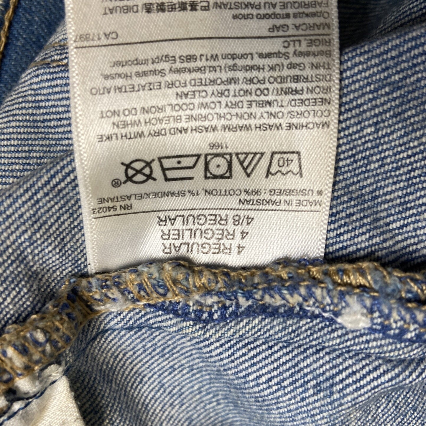 Gap 1969 Skinny Jeans Women’s Size 4 Regular Blue Denim