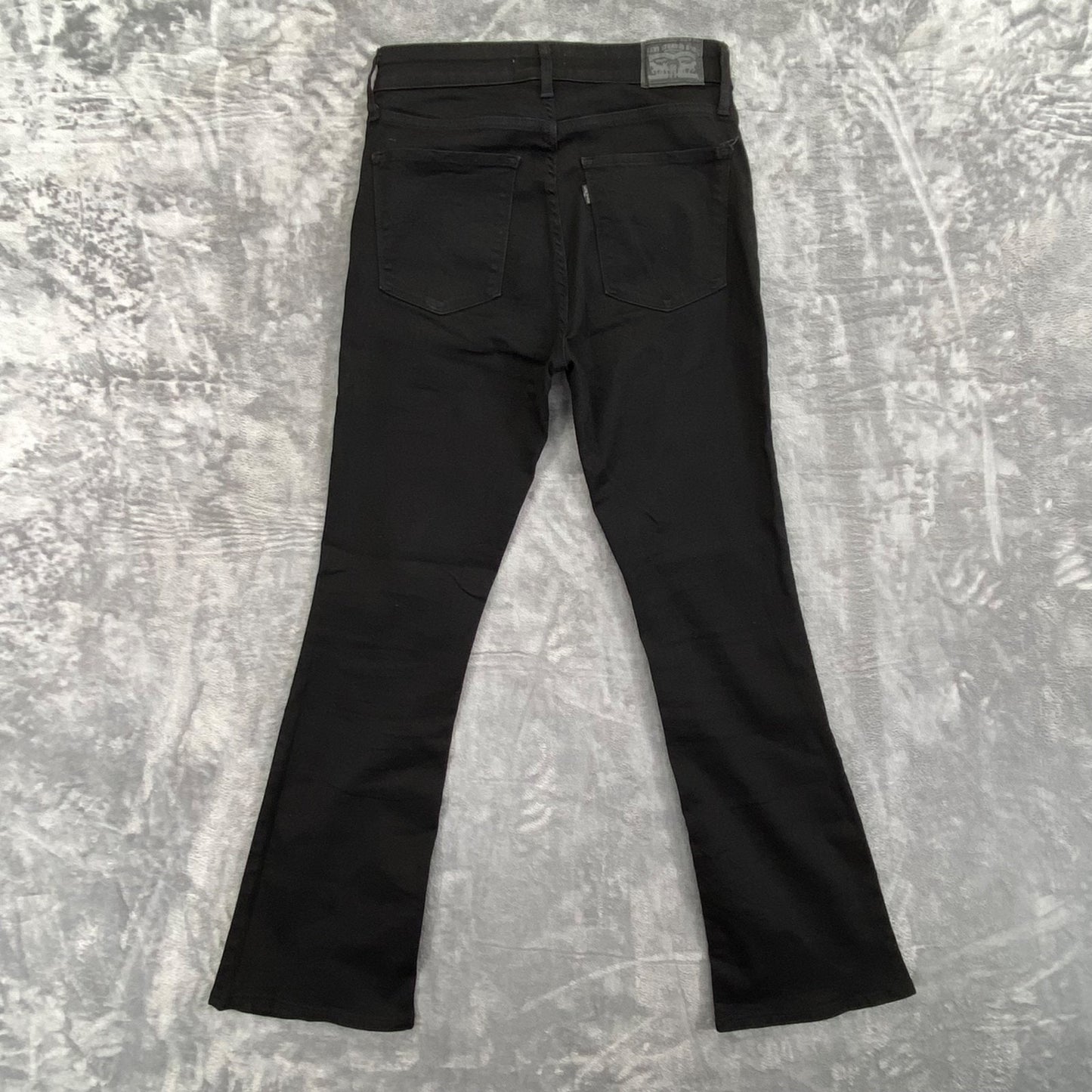 Levi's 725 High Rise Bootcut Jeans Women's Size 29 Black Cotton Blend