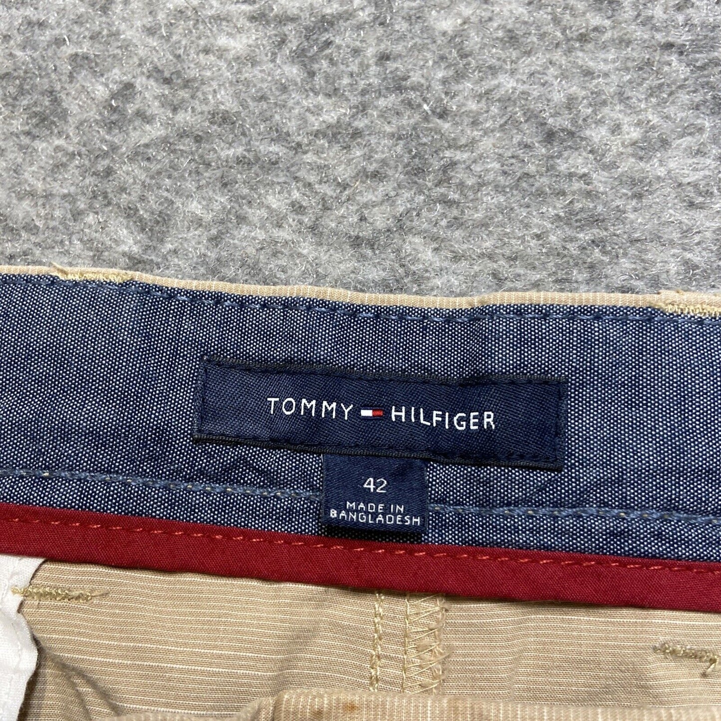 Tommy Hilfiger Chino Shorts Men's Size 42 Beige Casual Shorts