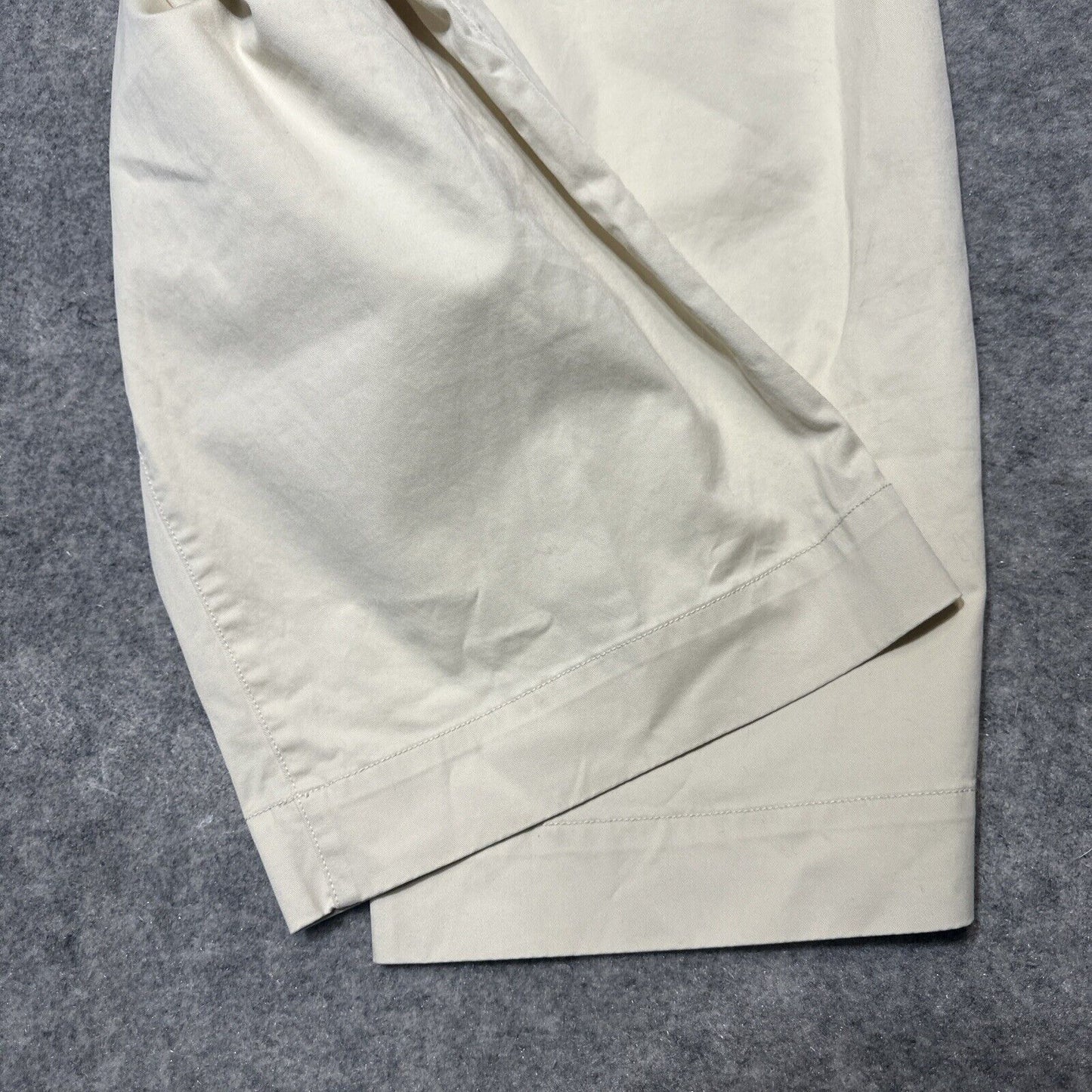 New Gap High Rise Pleated Wide Leg Khaki Women's Pants Size 16 Beige Light Wash