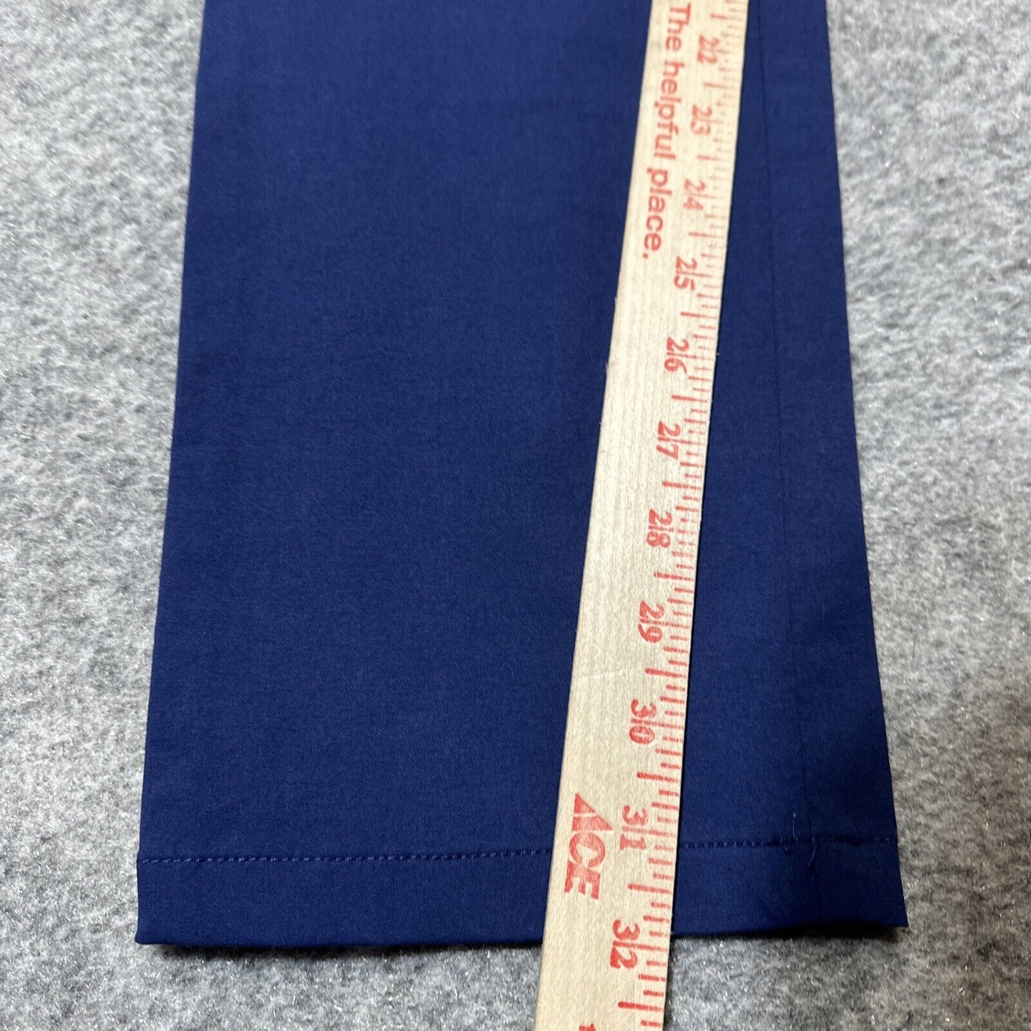 New Vineyard Vines Performance Slim Fit Chino Mens Size 28x32 Deep Bay Dark Blue