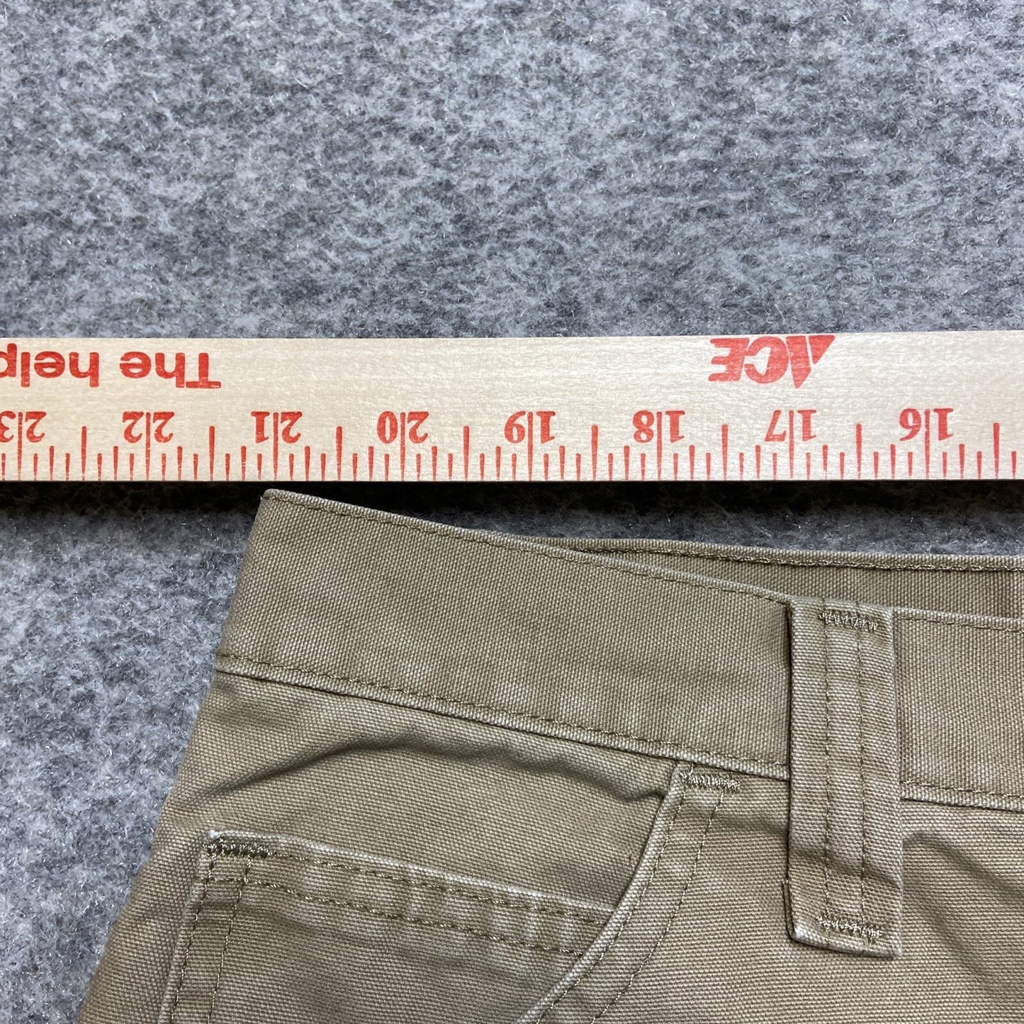 Wrangler Carpenter Shorts Men's Size 42 Brown Tan Work Shorts