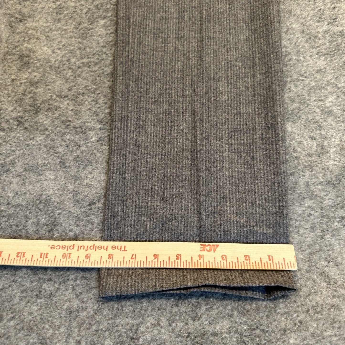 Piazza Sempione Women's Cuffed Straight Dress Pants Size 12 Gray Pants
