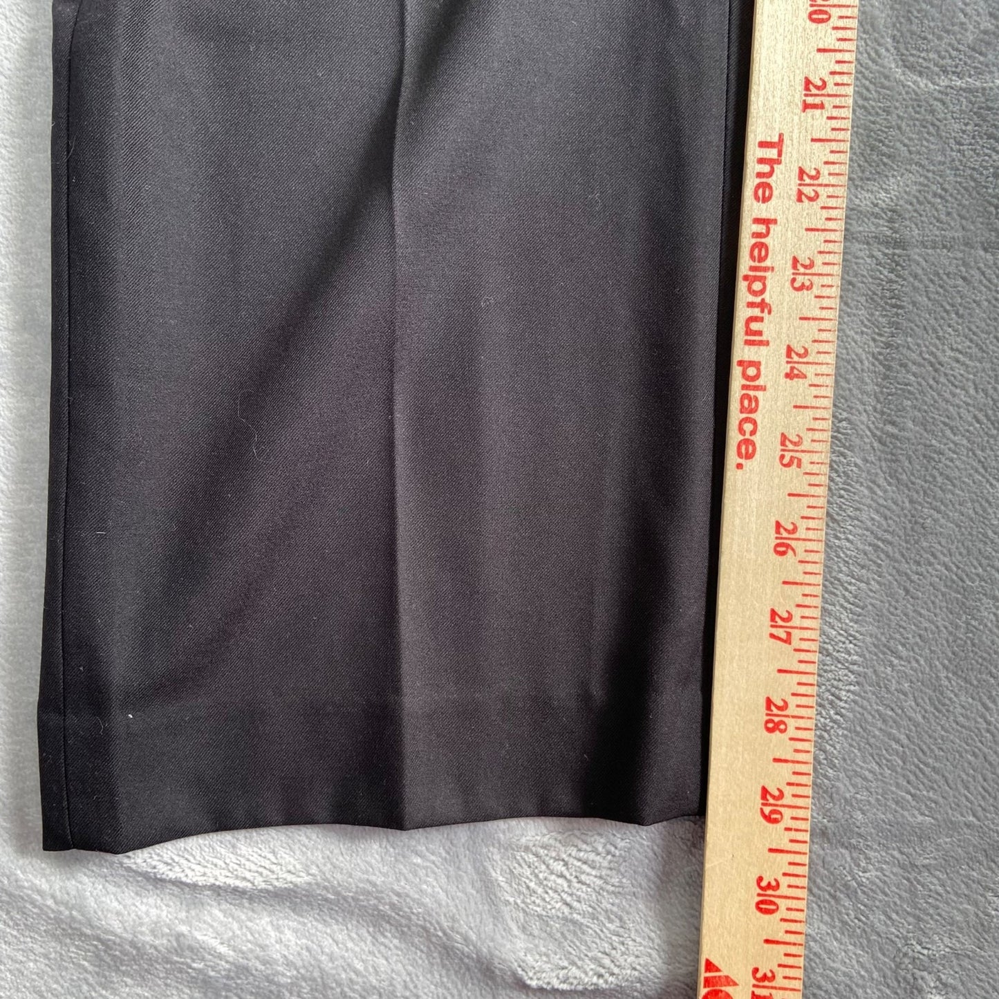 Billy London Men's Dress Pants 34x30 Black Polyester Rayon