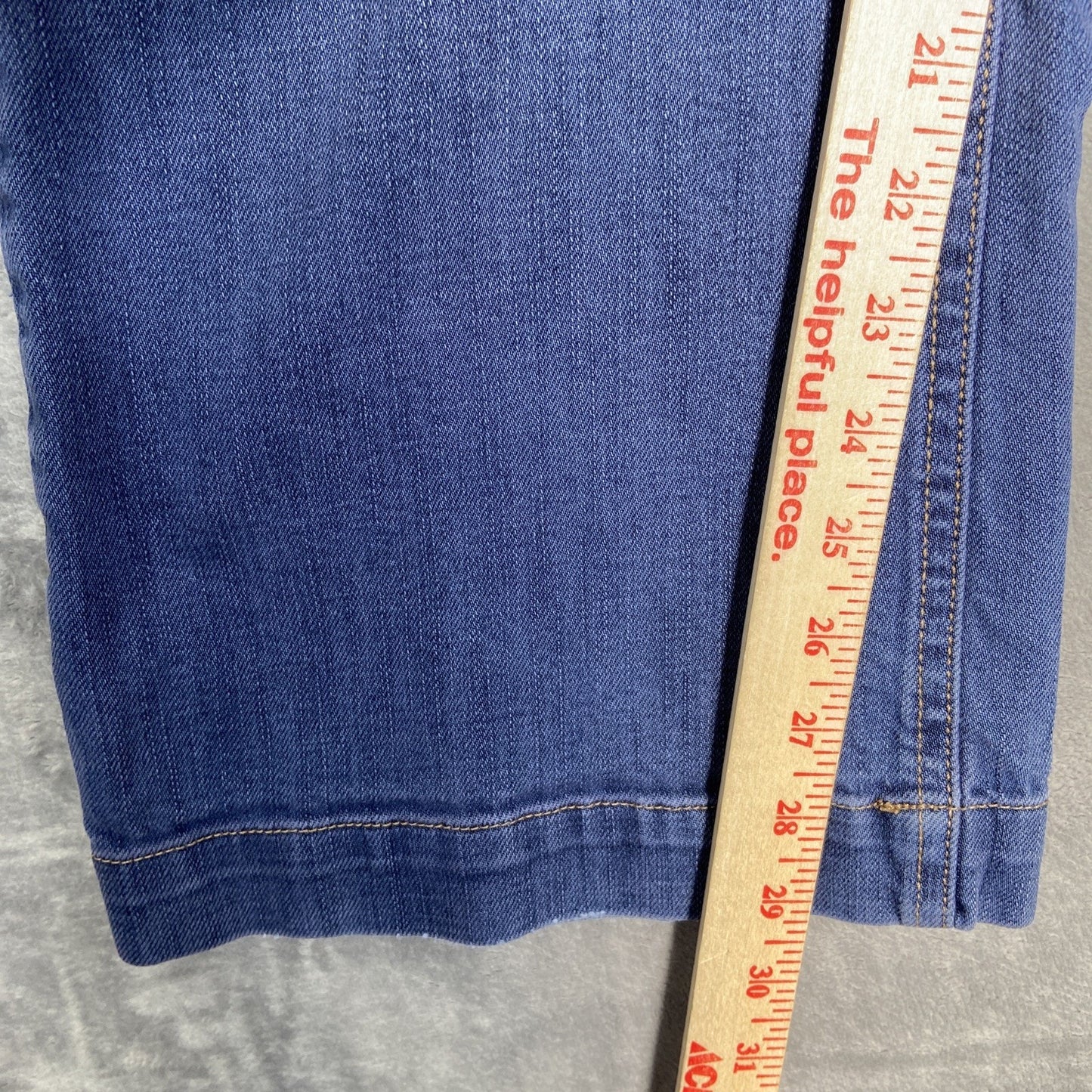 Eddie Bauer Flared Jeans Women's Size 10 Light Faded Purple Denim