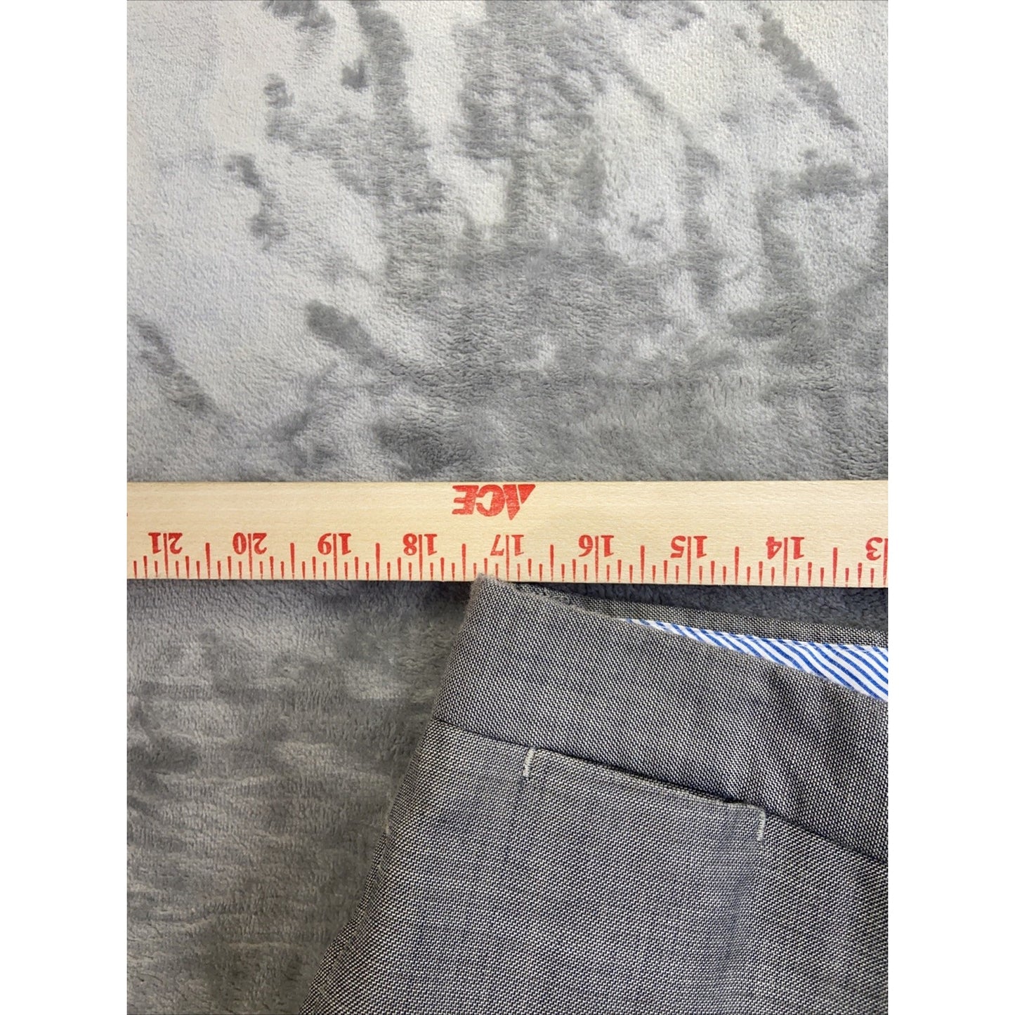 Tommy Hilfiger Worsted Wool Formal Pants Dress Pants Men's Size 38x30 Gray