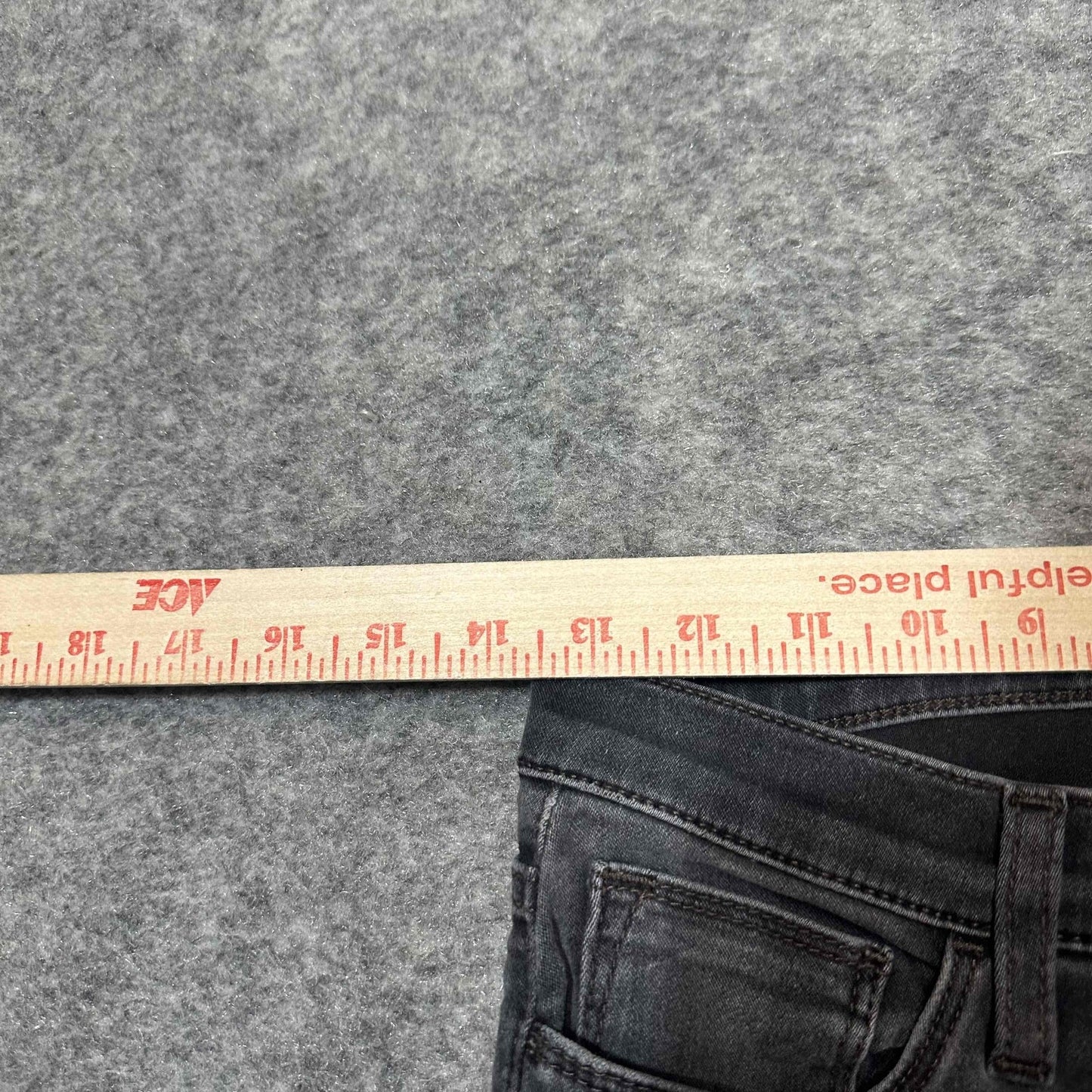 Hudson Natalie Midrise Super Skinny Women's Ankle Jeans Size 26 Black Dark Wash