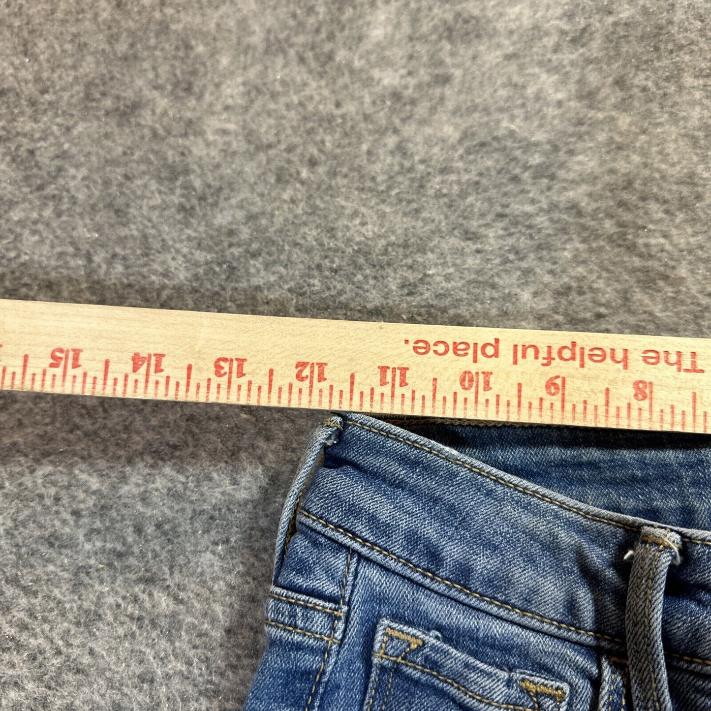 Old Navy Rockstar Super Skinny High Rise Jeans Women's Size 00 Blue Denim