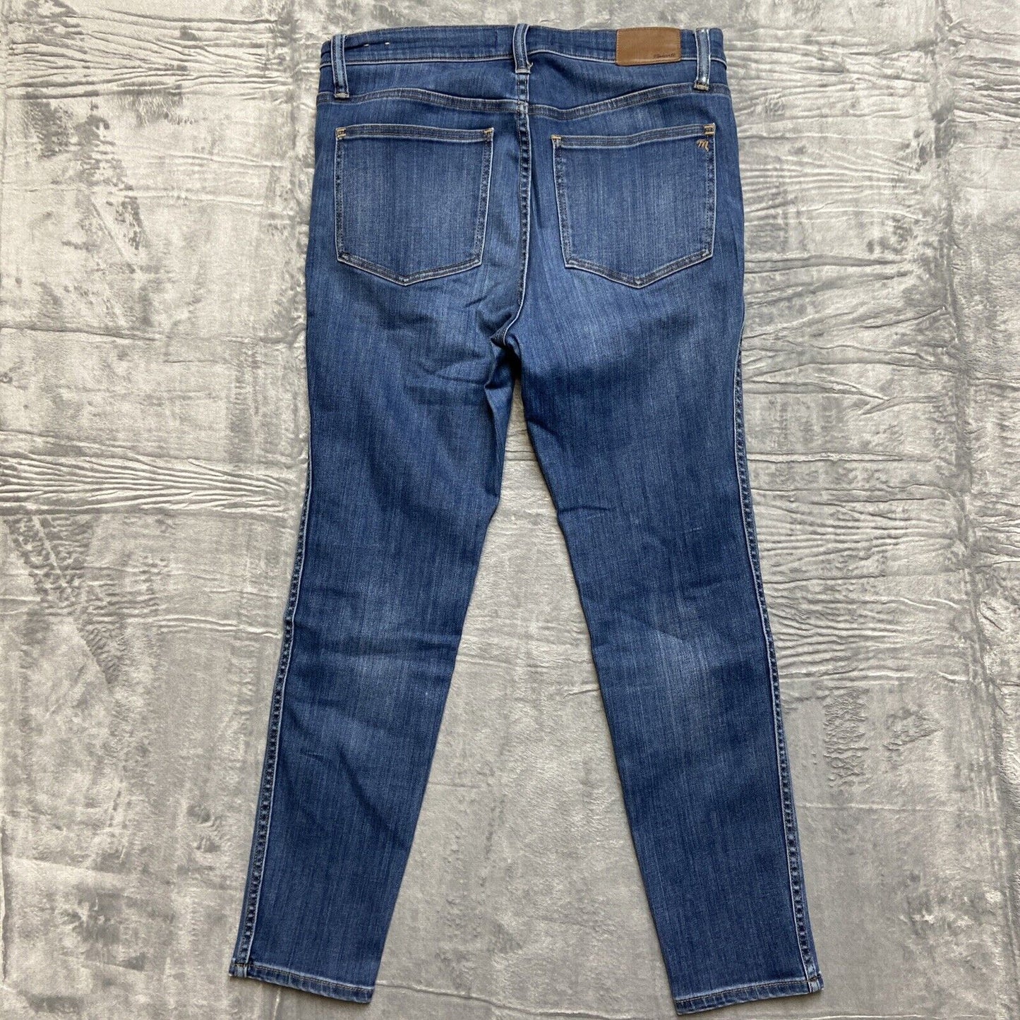 Madewell 10" High Rise Skinny Jeans Women's Size 29P Blue