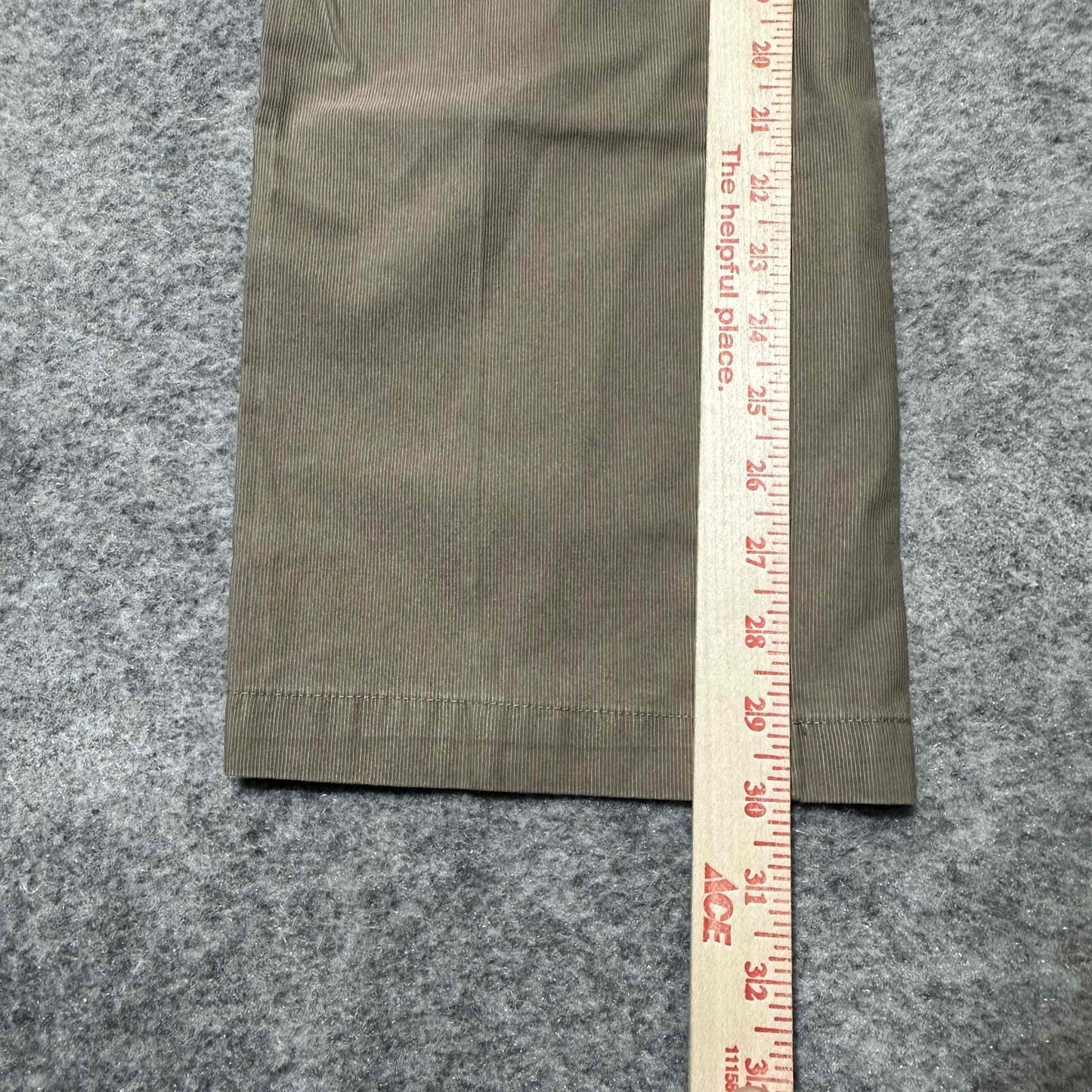 Calvin Klein Men's Chino Trousers Size 30x30 Brown Khaki Medium Wash Pants