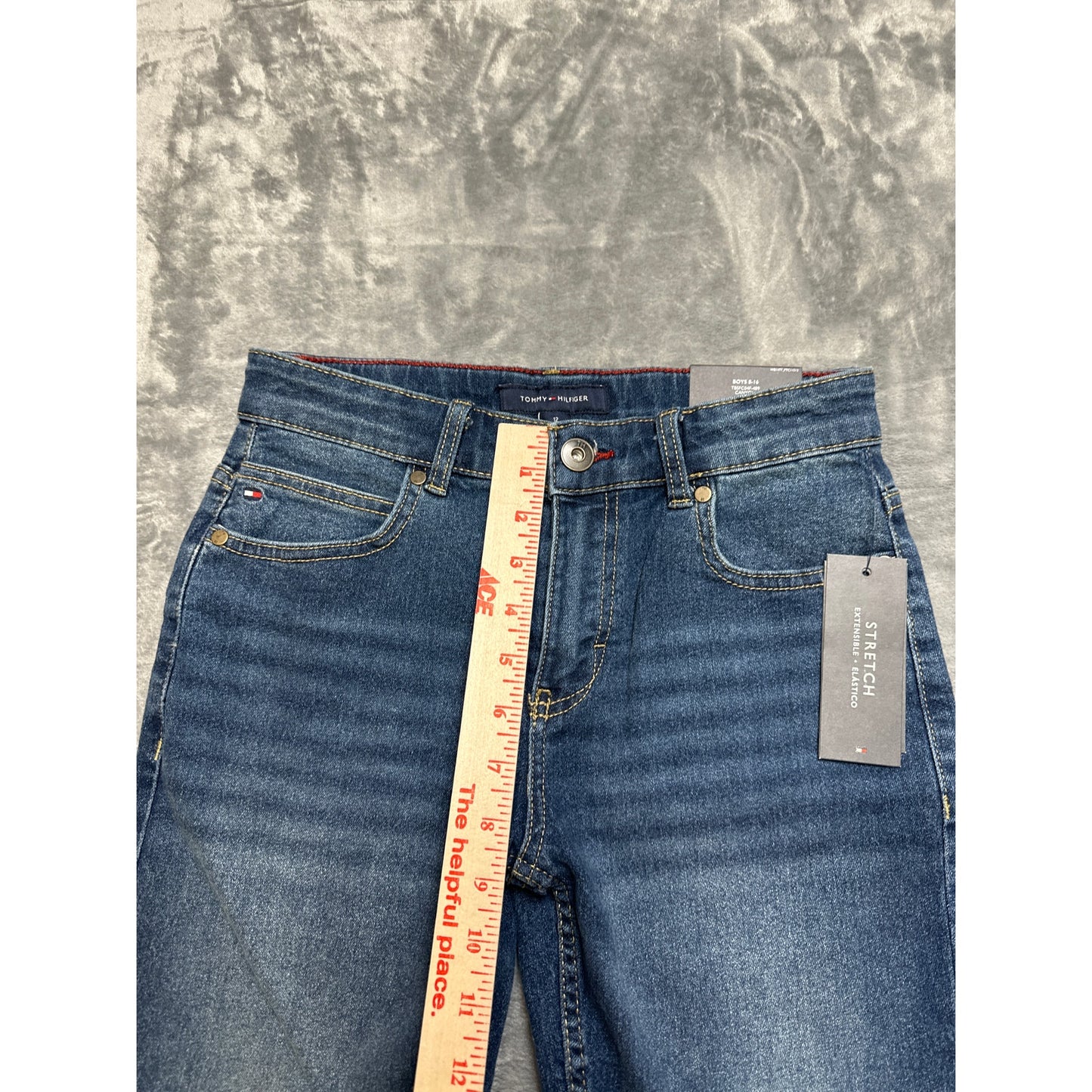 New Tommy Hilfiger Shorts Men's Size 12 Blue Denim