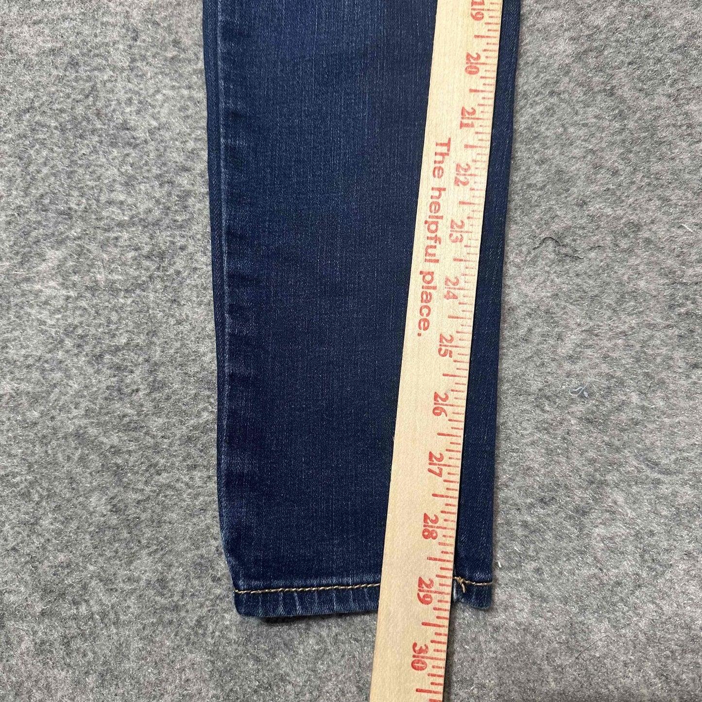 American Eagle Women's Distressed Super Stretch Hi Rise Jegging Size 0R Blue