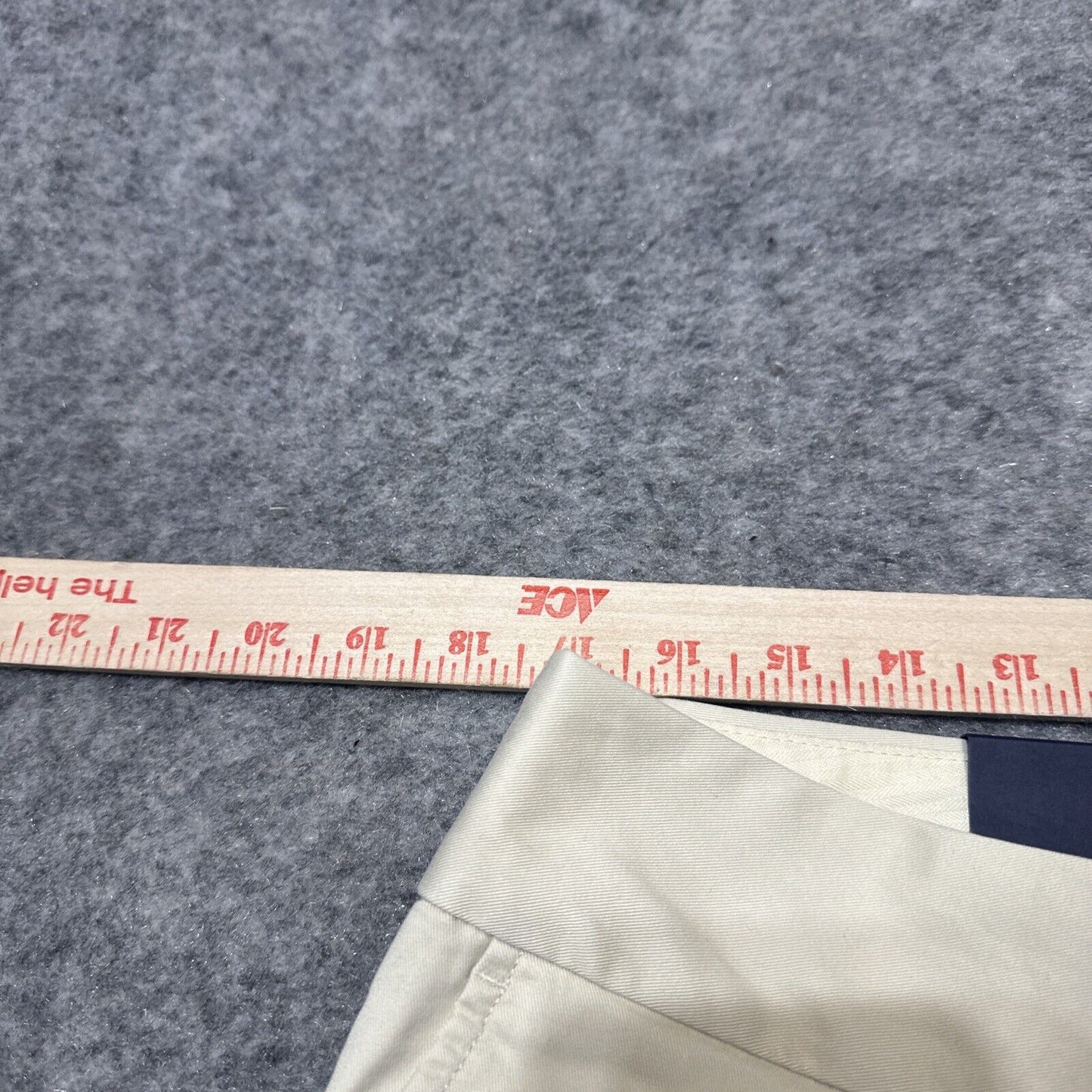 New Gap High Rise Pleated Wide Leg Khaki Women's Pants Size 16 Beige Light Wash