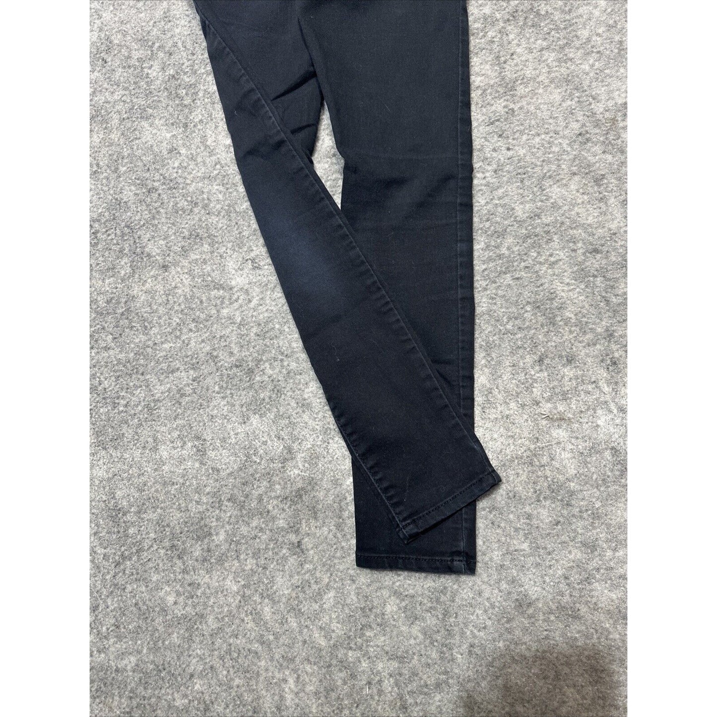 Jordache Youth Girls Super Skinny Jeans Size 12 Slim Black Denim