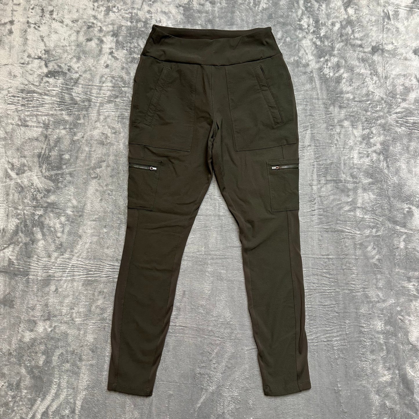 Athleta Straight Ankle Pants Women's Size 4 Green