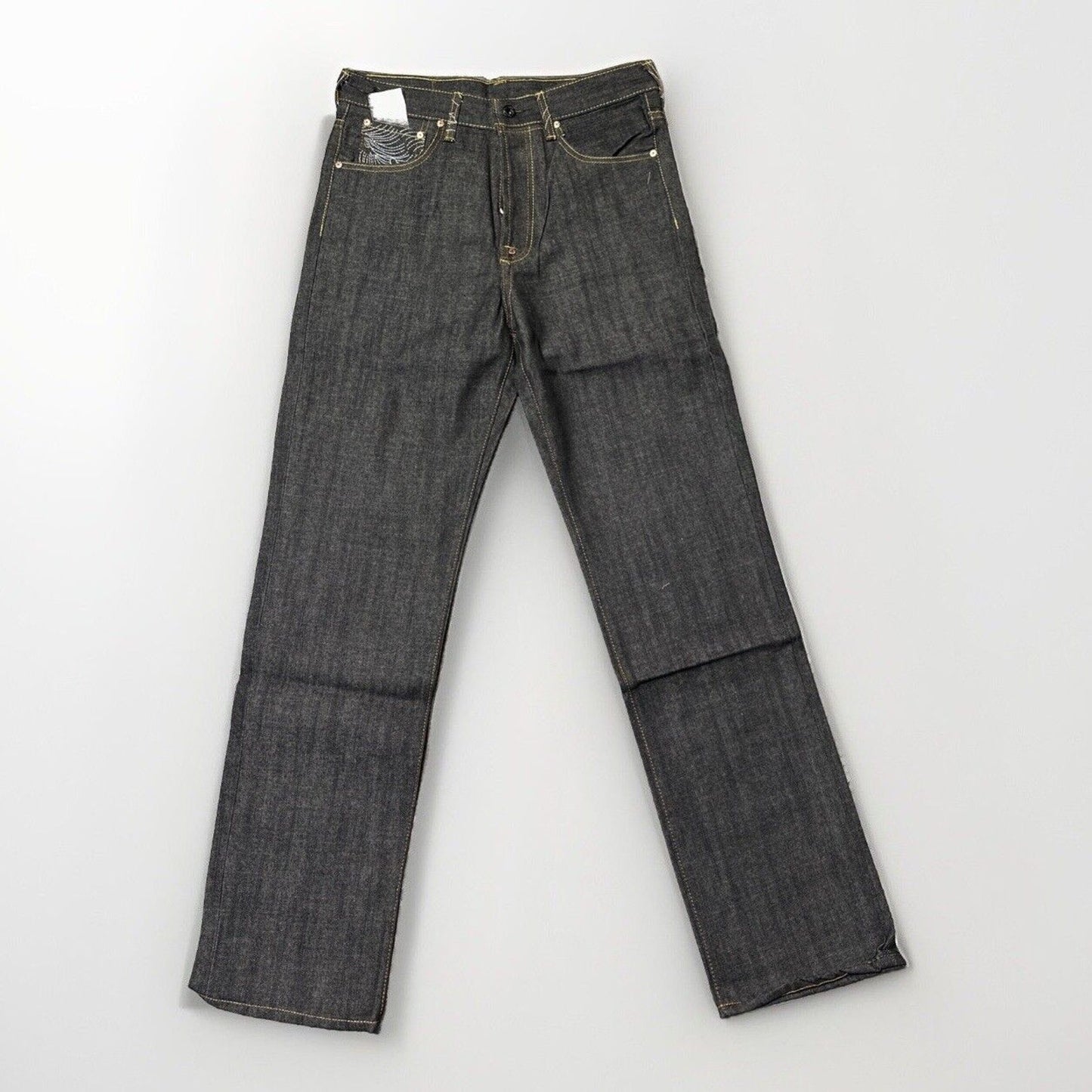 New Red Monkey Company Martin Ksohoh Baggy Wave Jeans Mens 32 Dark Blue Denim