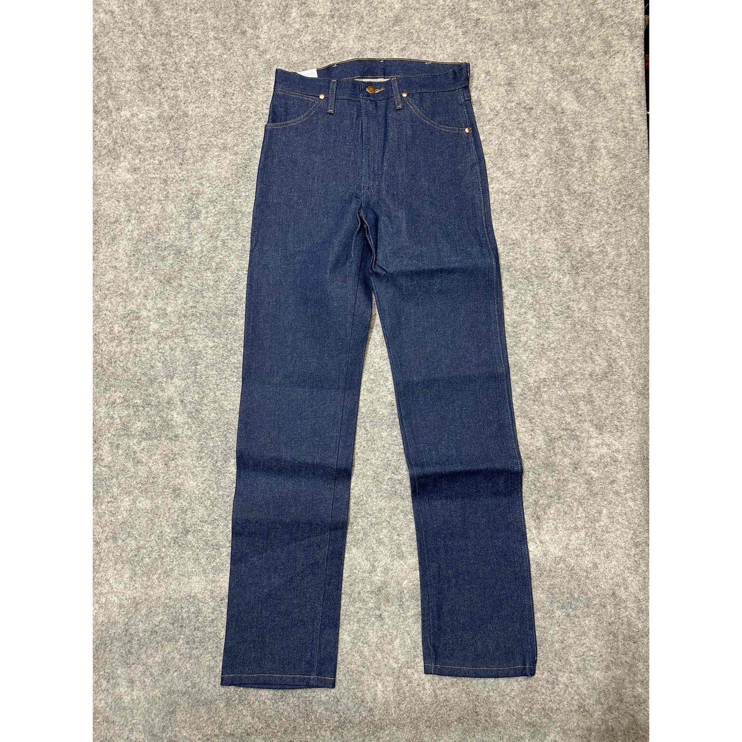 New Wrangler Cowboy Cut Men's Original Fit Jeans Size 30x36 Blue Dark Denim