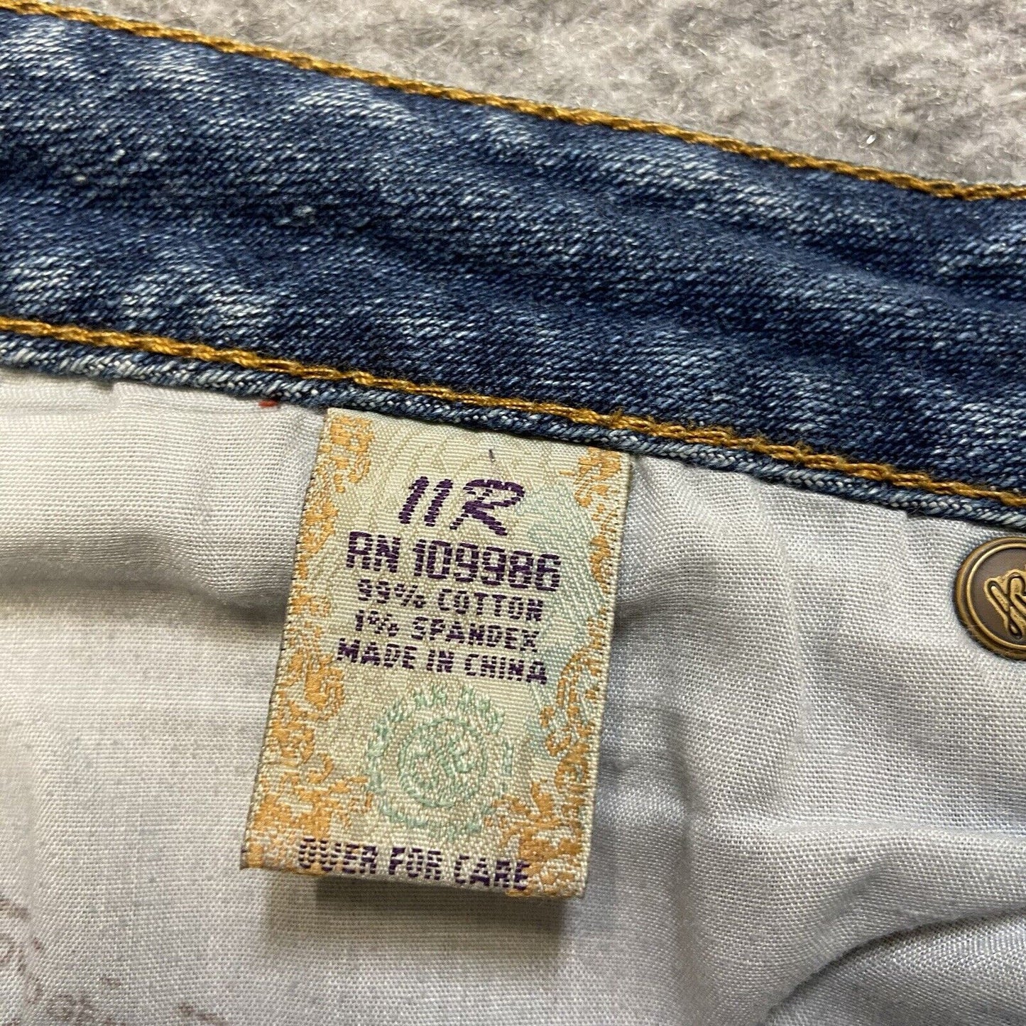 American Rag Straight Jeans Women's Size 11R Blue Denim