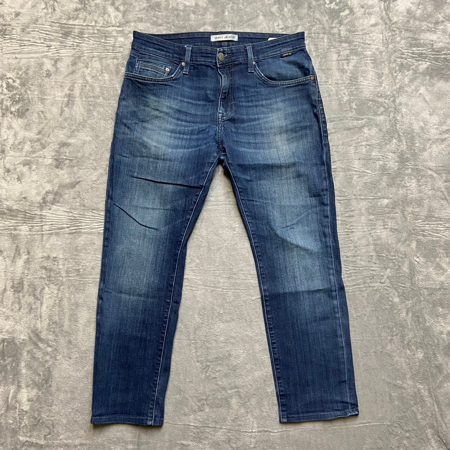Mavi Marcus Slim Straight Leg Jeans Men's Size 32 Blue Denim Med Wash EUC